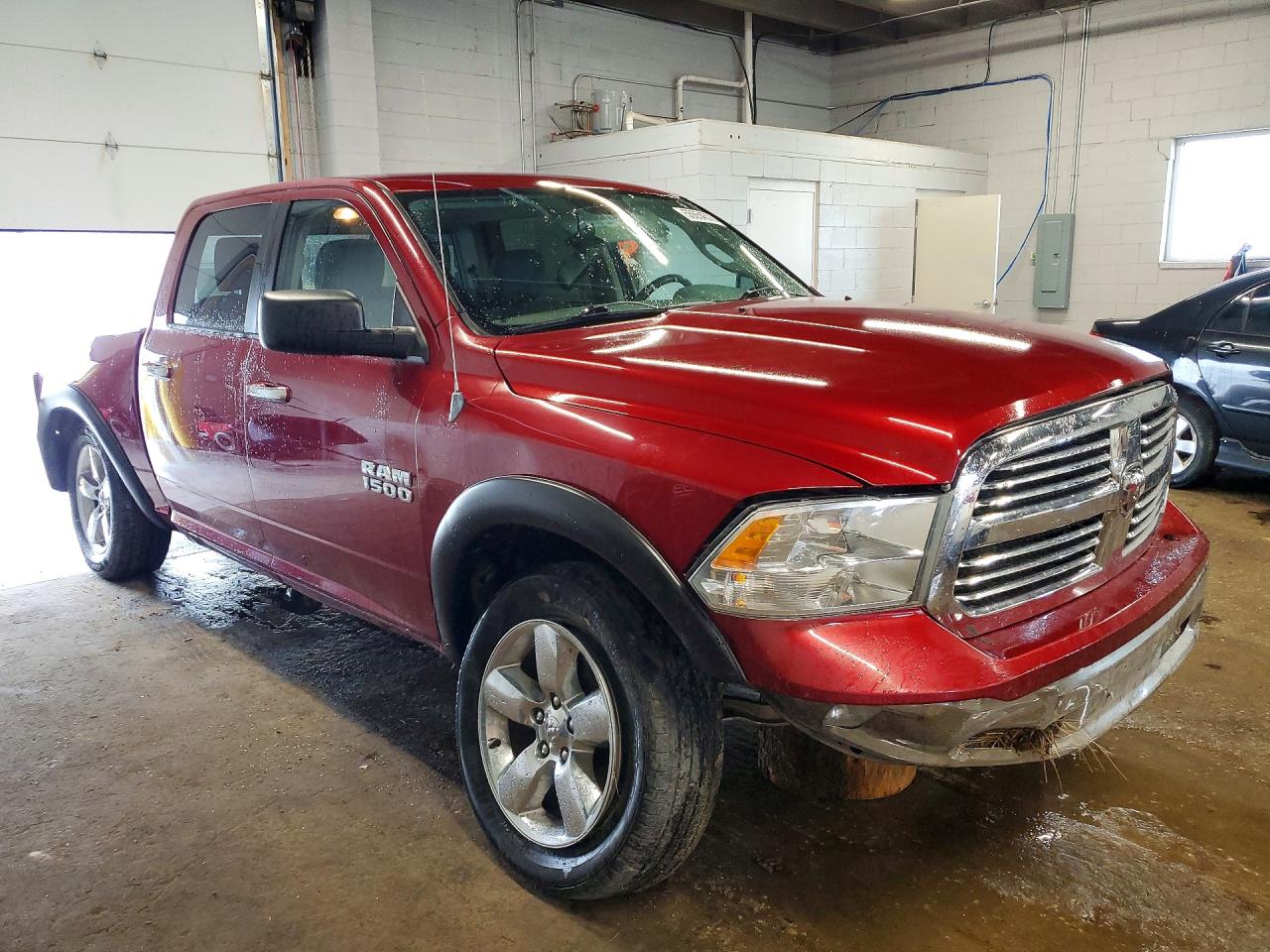 2014 Ram 1500 Slt Red vin: 1C6RR7LG7ES159079