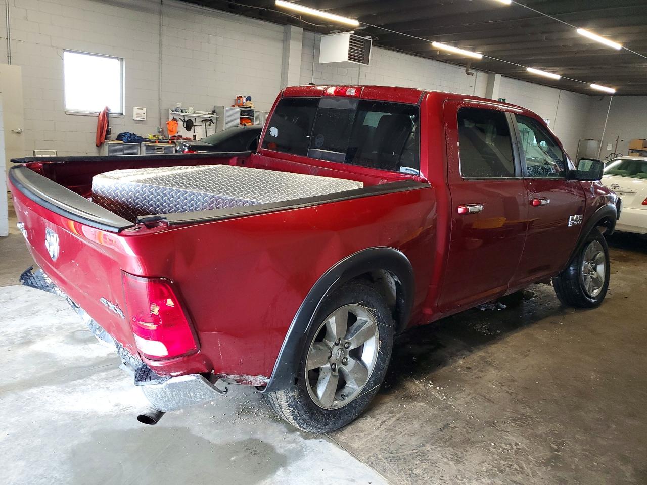 2014 Ram 1500 Slt Red vin: 1C6RR7LG7ES159079