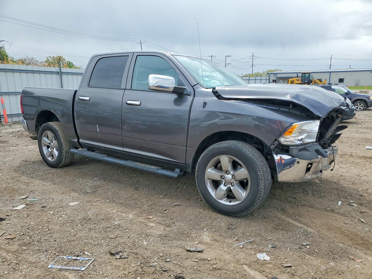 2015 Ram 1500 Slt Gray vin: 1C6RR7LG7FS537645