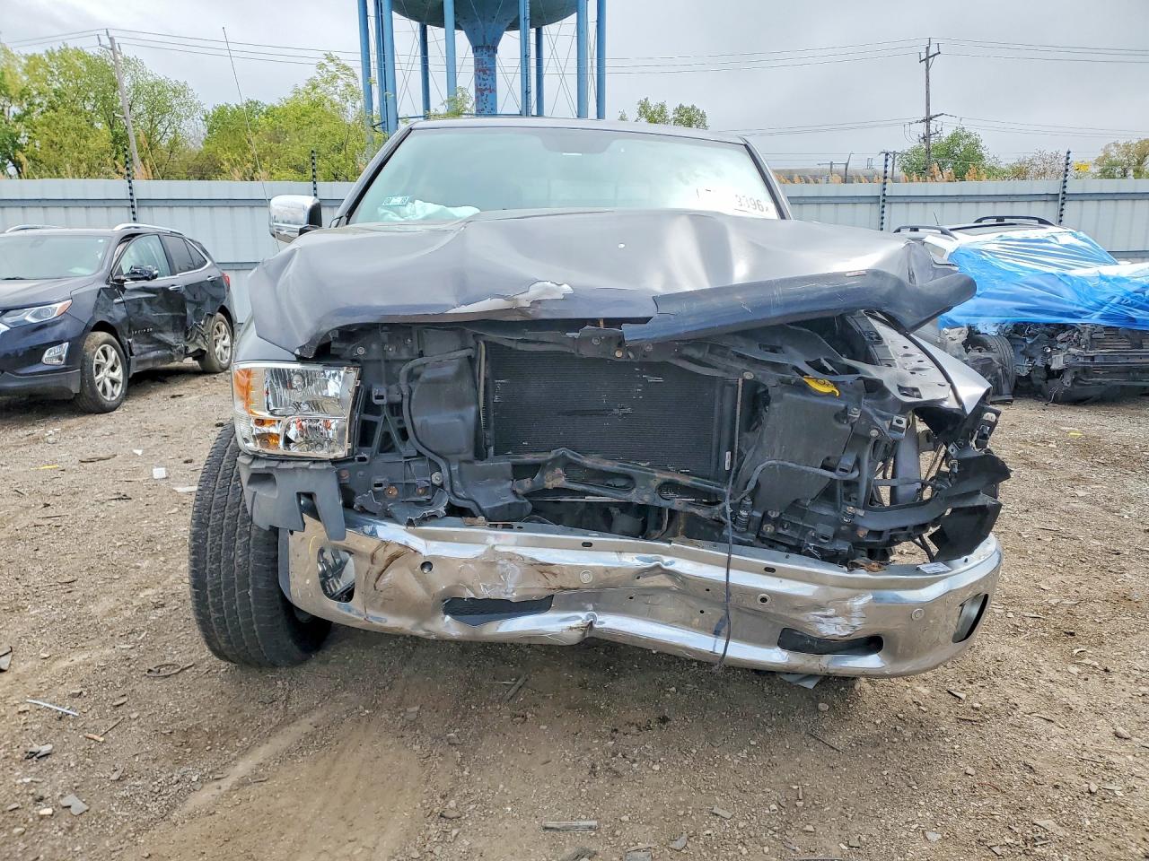 2015 Ram 1500 Slt Gray vin: 1C6RR7LG7FS537645