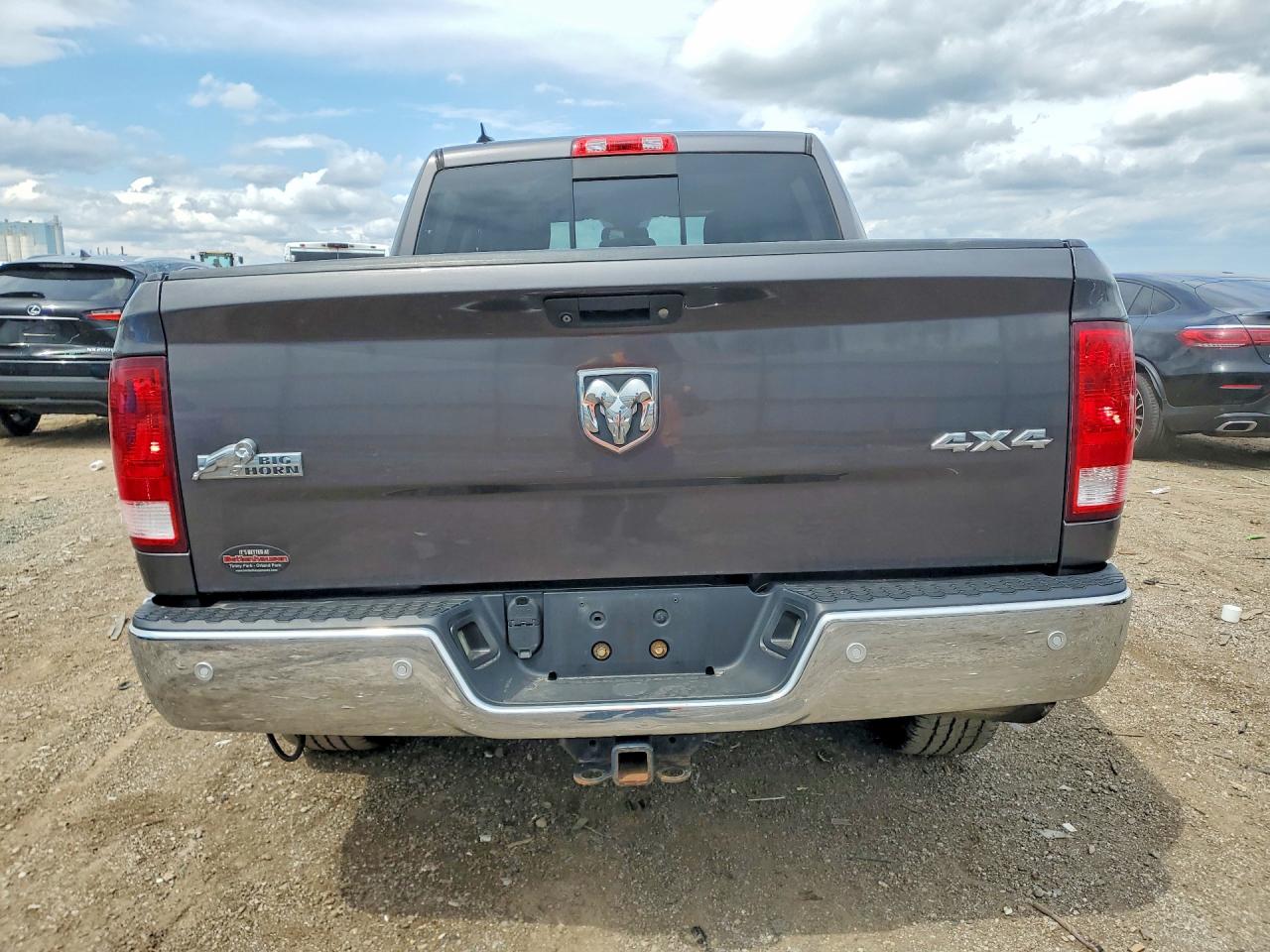 2015 Ram 1500 Slt Gray vin: 1C6RR7LG7FS537645