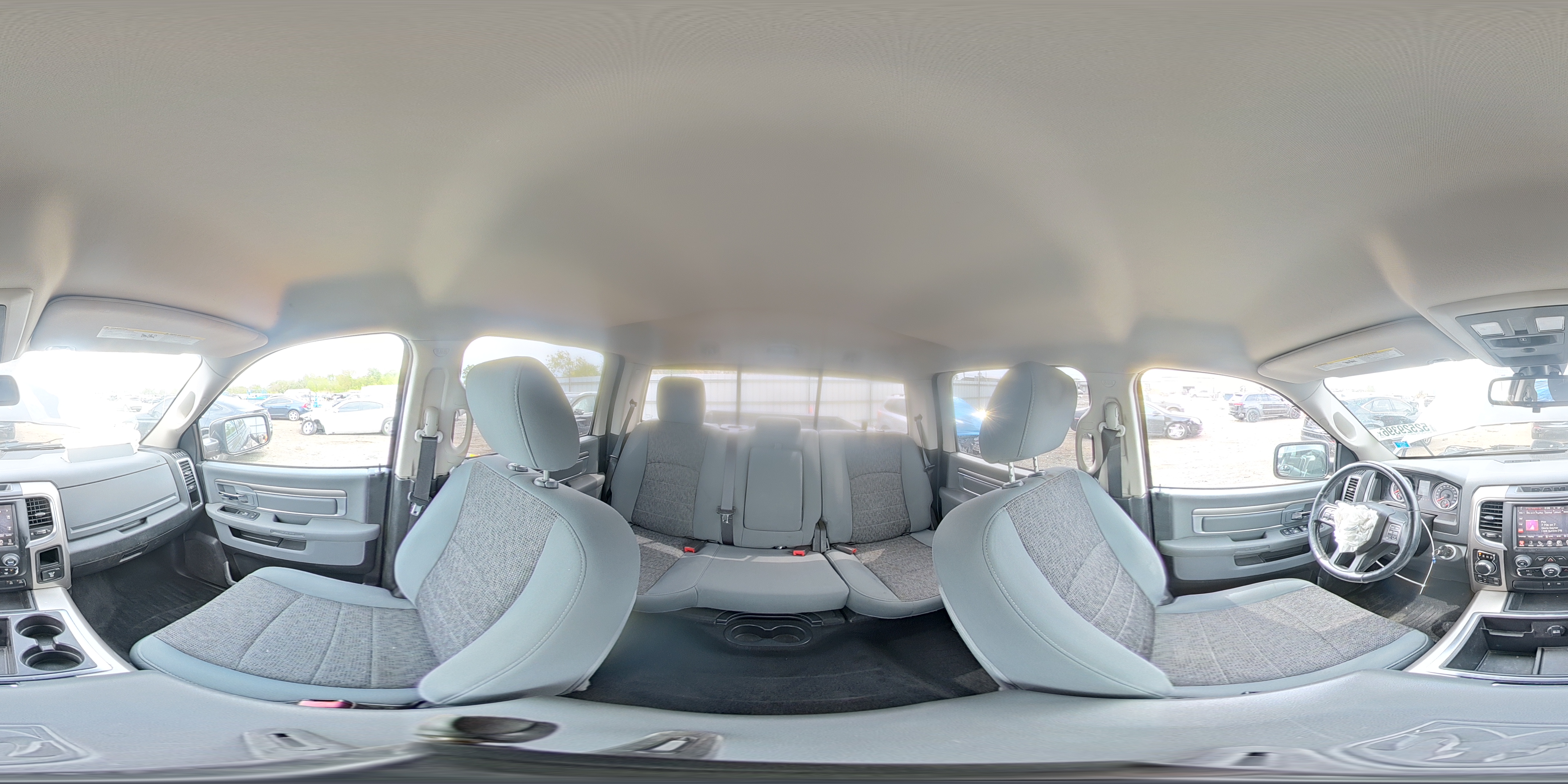 2015 Ram 1500 Slt Gray vin: 1C6RR7LG7FS537645