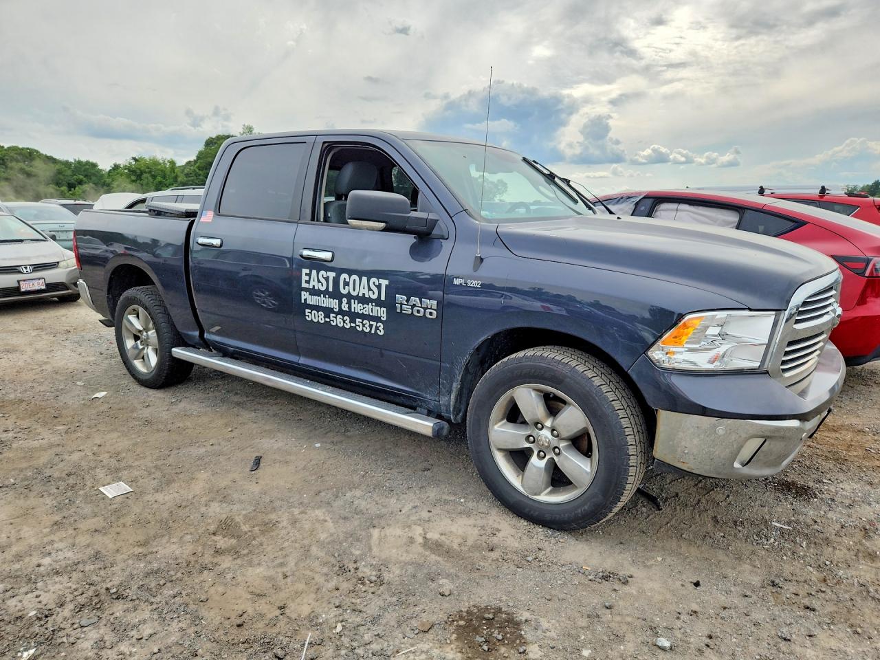 2015 Ram 1500 Slt Charcoal vin: 1C6RR7LG7FS672415