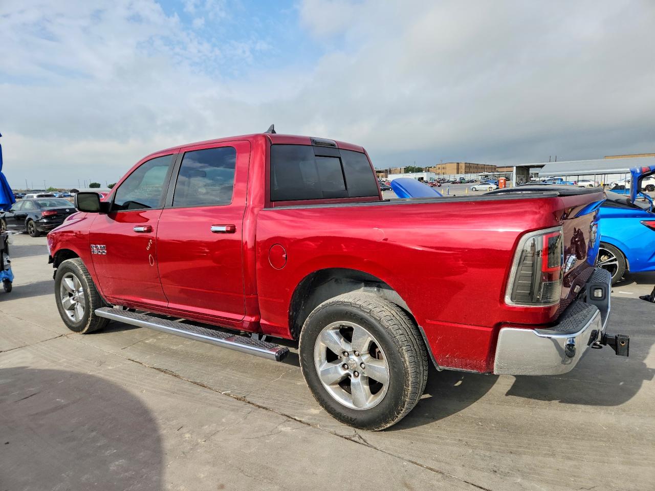 2015 Ram 1500 Slt Red vin: 1C6RR7LG7FS741152