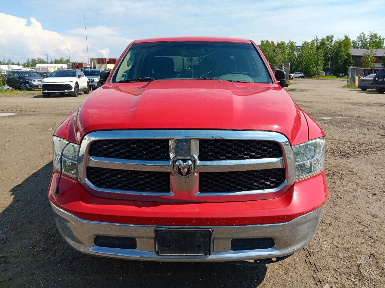 2014 Ram 1500 Slt Красный vin: 1C6RR7LG8ES120520