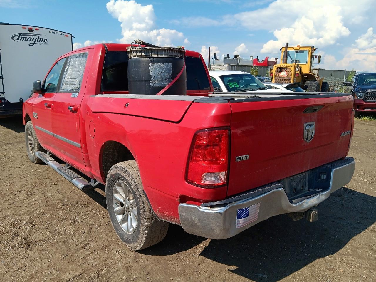 2014 Ram 1500 Slt Красный vin: 1C6RR7LG8ES120520