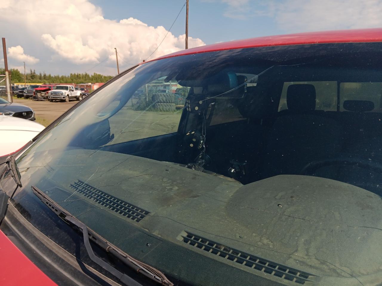 2014 Ram 1500 Slt Красный vin: 1C6RR7LG8ES120520 Damage: Windshield, Broken, Replacement Required