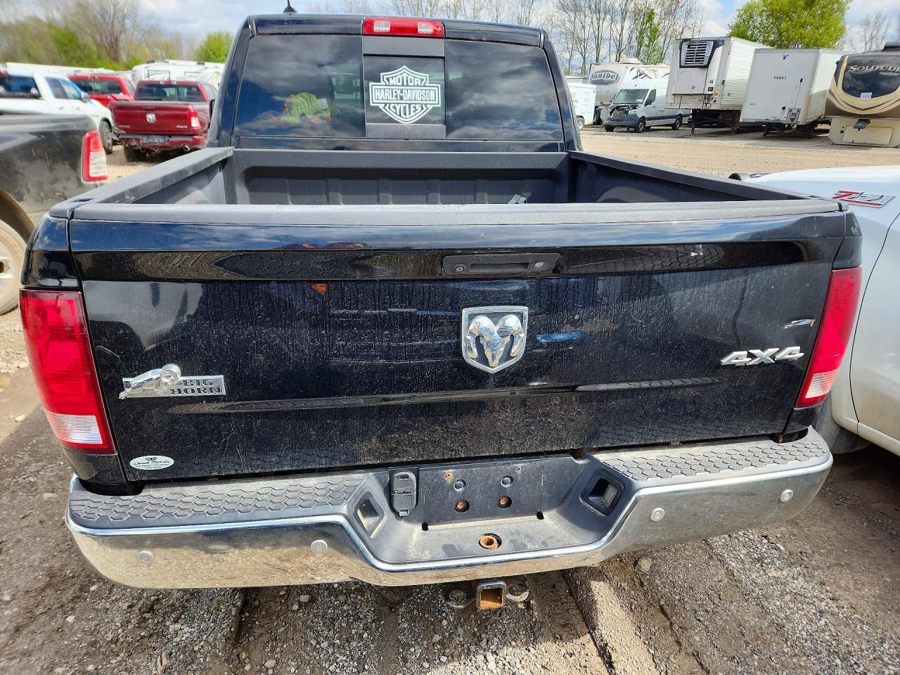 2015 Ram 1500 Slt Black vin: 1C6RR7LG8FS552011