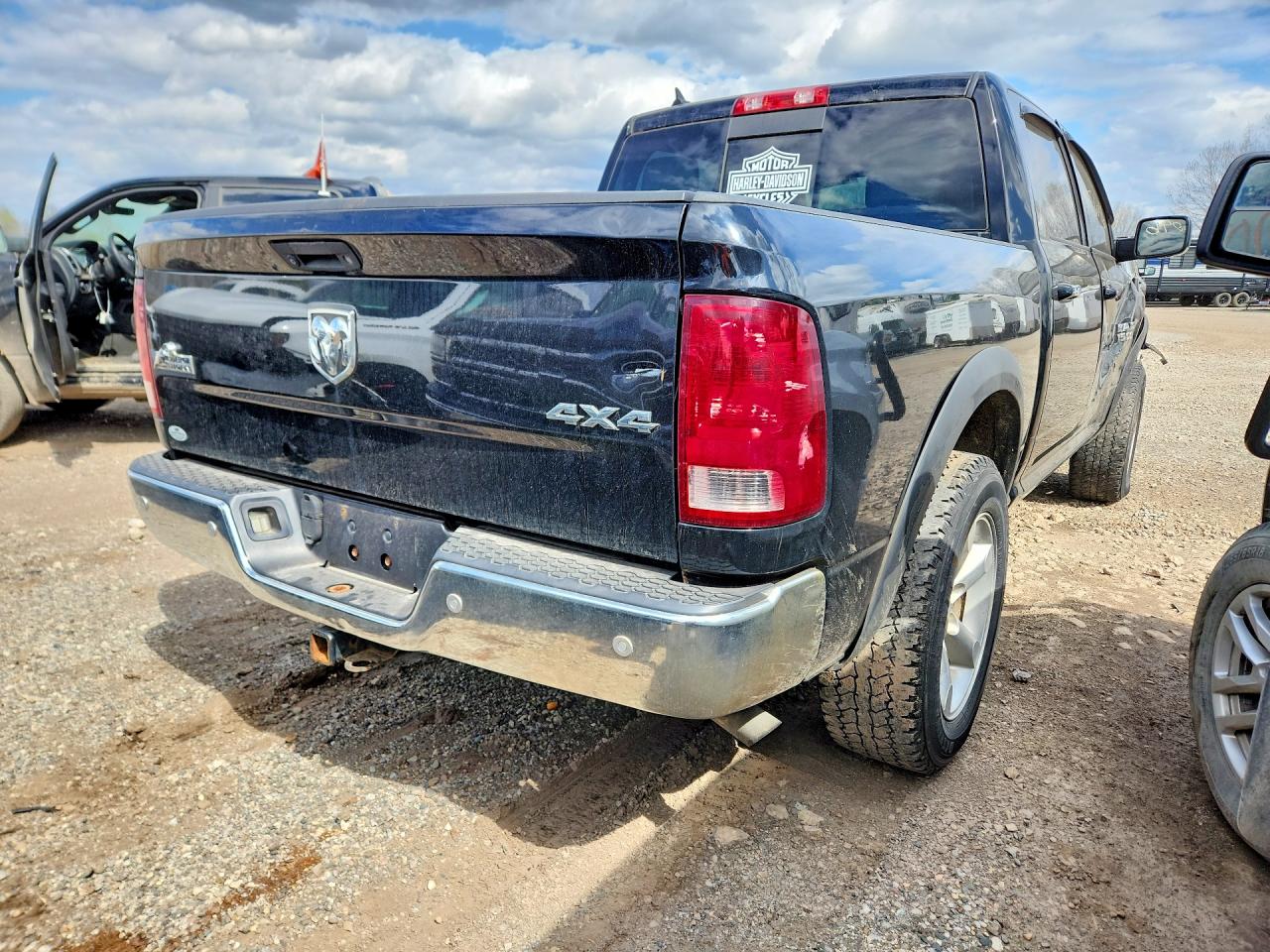 2015 Ram 1500 Slt Black vin: 1C6RR7LG8FS552011