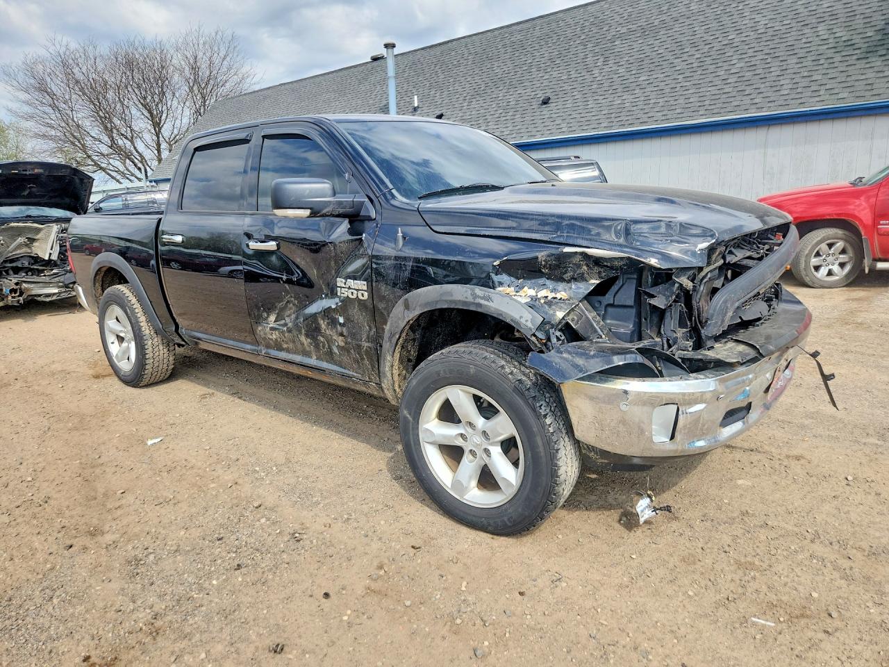 2015 Ram 1500 Slt Black vin: 1C6RR7LG8FS552011