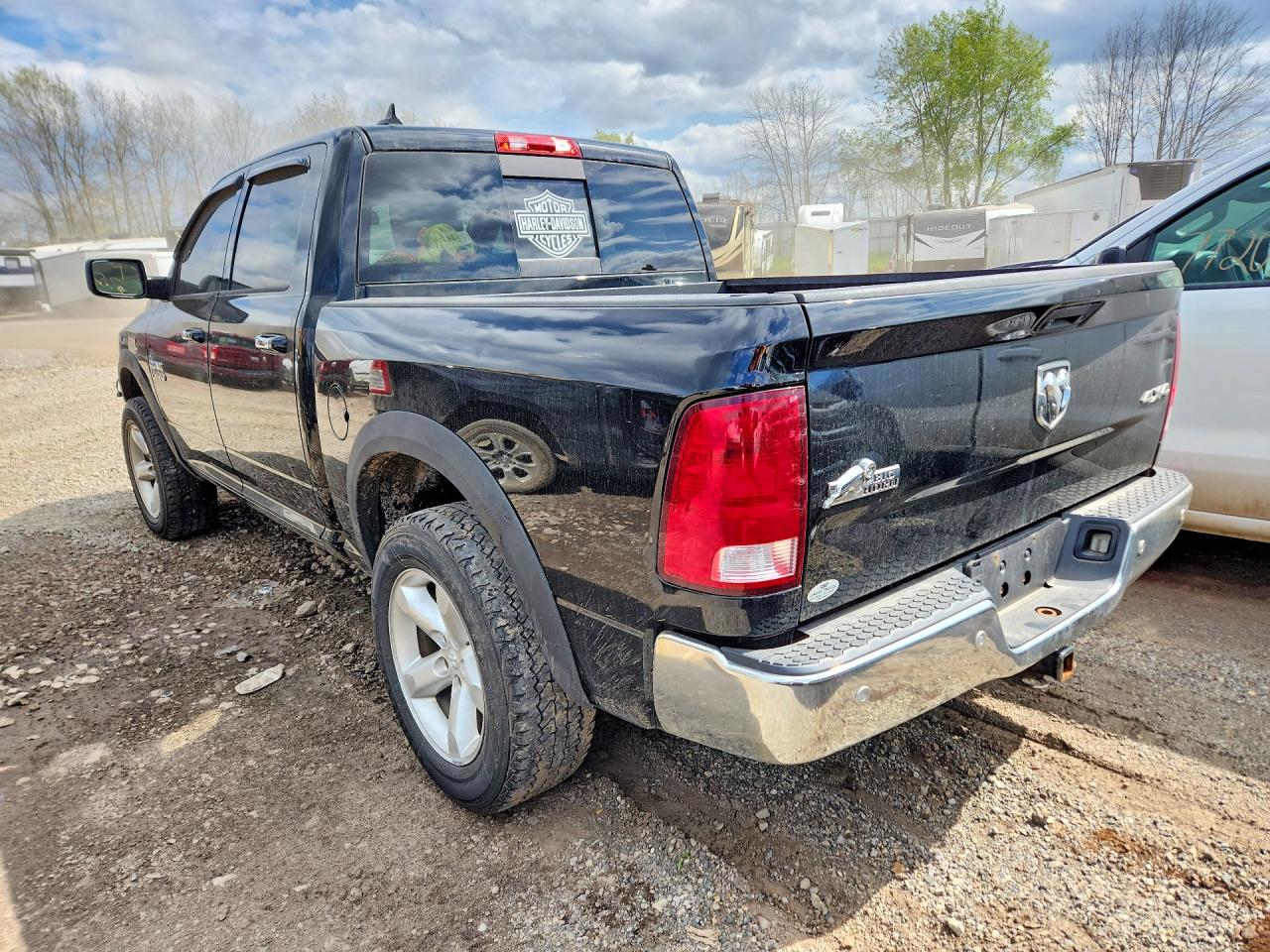 2015 Ram 1500 Slt Black vin: 1C6RR7LG8FS552011