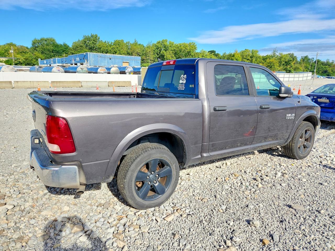 2015 Ram 1500 Slt Gray vin: 1C6RR7LG8FS633364