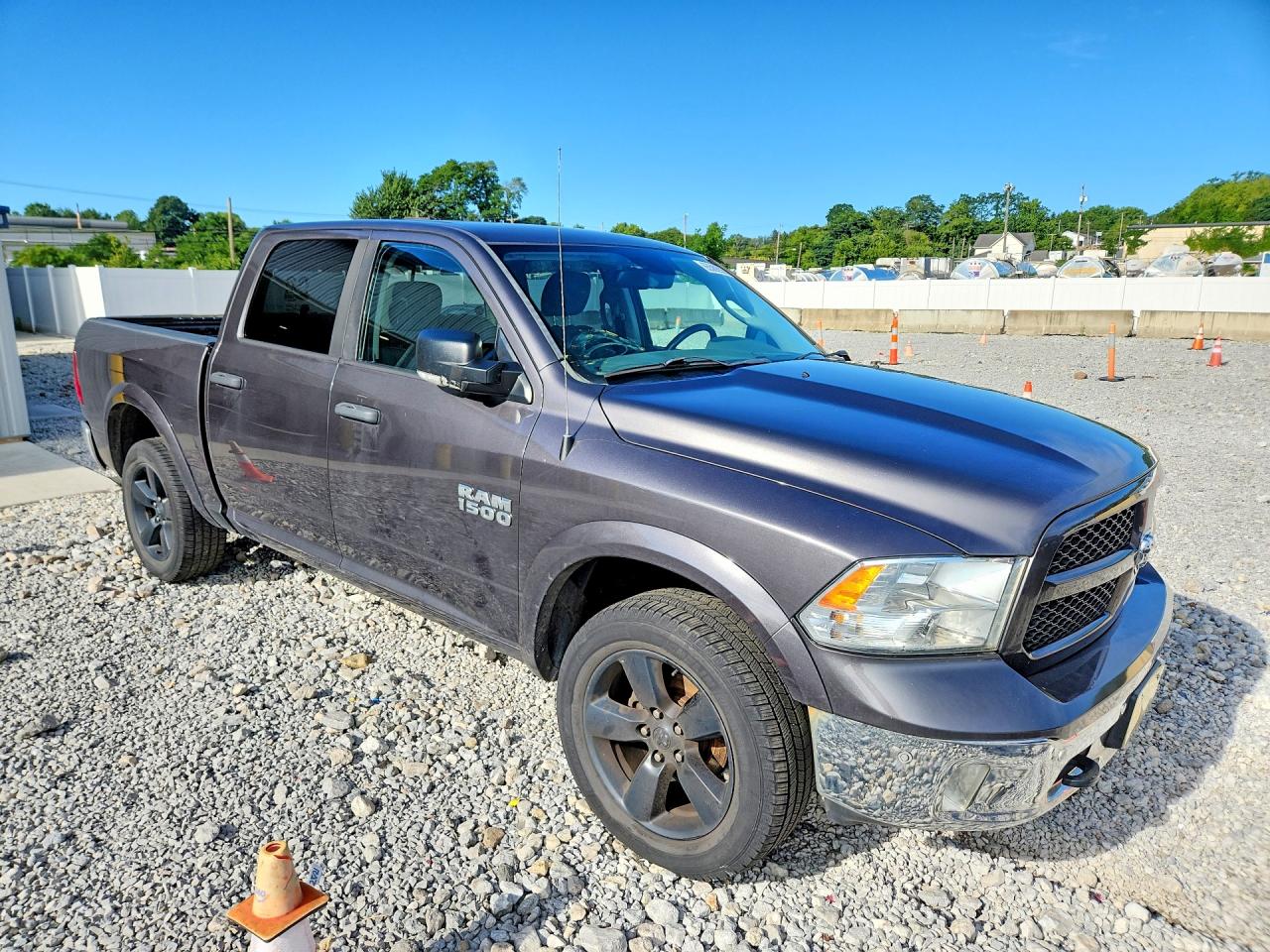 2015 Ram 1500 Slt Gray vin: 1C6RR7LG8FS633364
