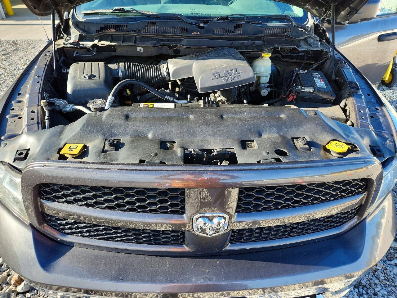 2015 Ram 1500 Slt Gray vin: 1C6RR7LG8FS633364