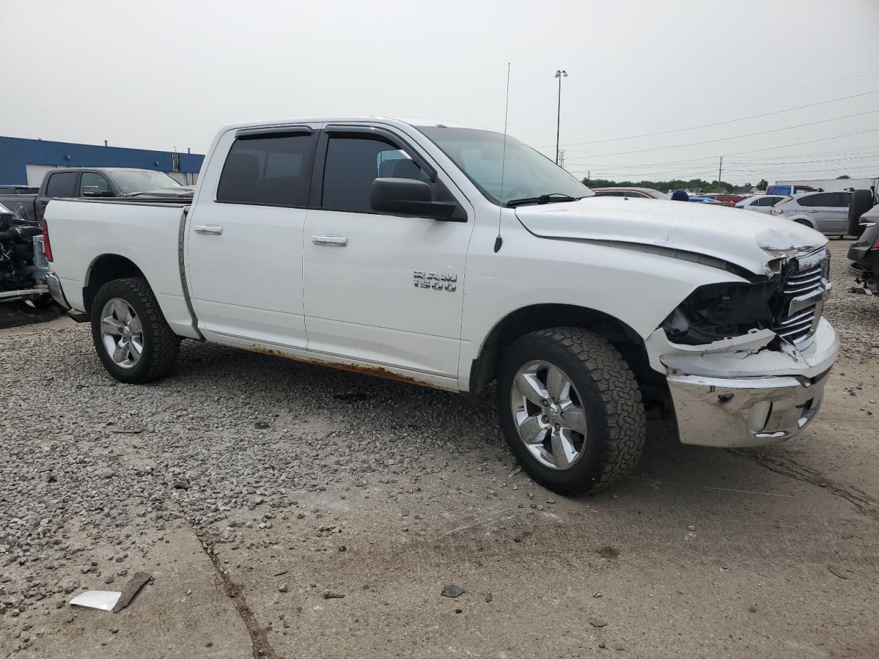 2015 Ram 1500 Slt White vin: 1C6RR7LG8FS671371