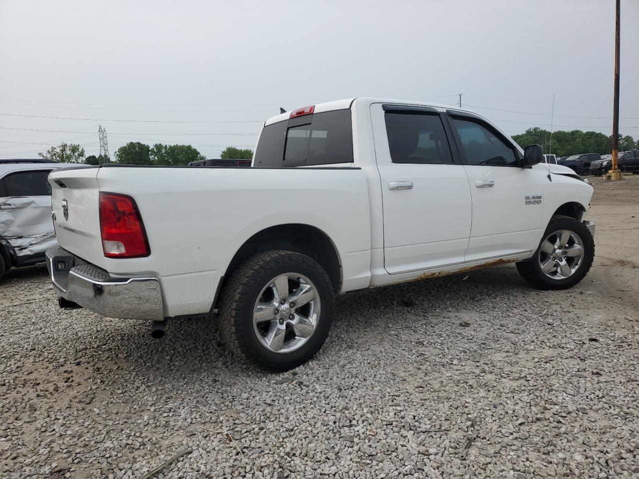 2015 Ram 1500 Slt White vin: 1C6RR7LG8FS671371