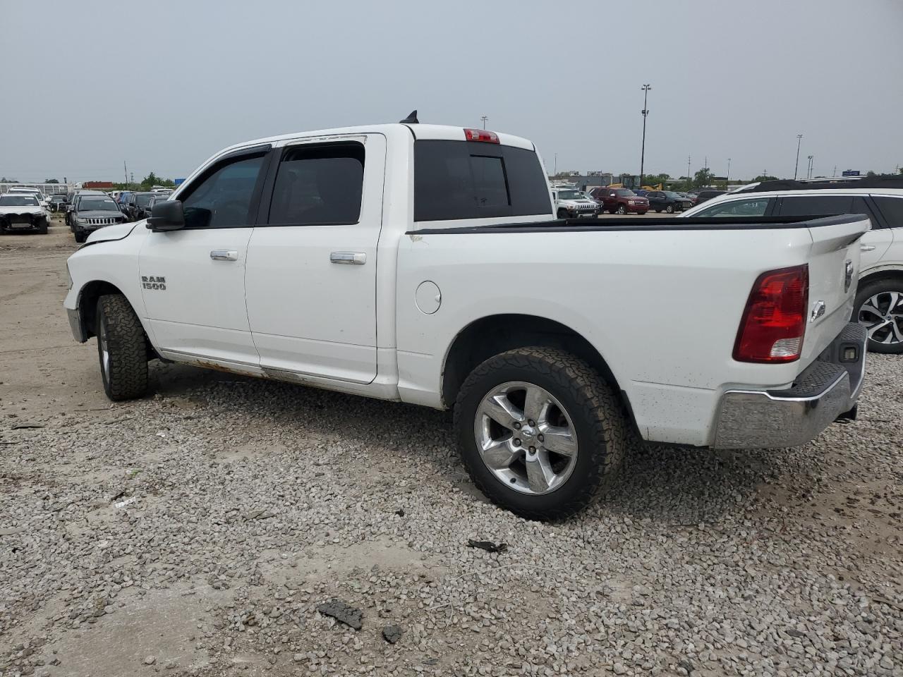 2015 Ram 1500 Slt White vin: 1C6RR7LG8FS671371