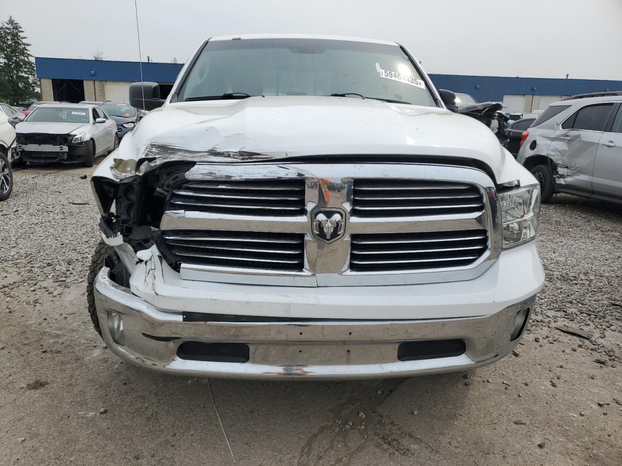 2015 Ram 1500 Slt White vin: 1C6RR7LG8FS671371
