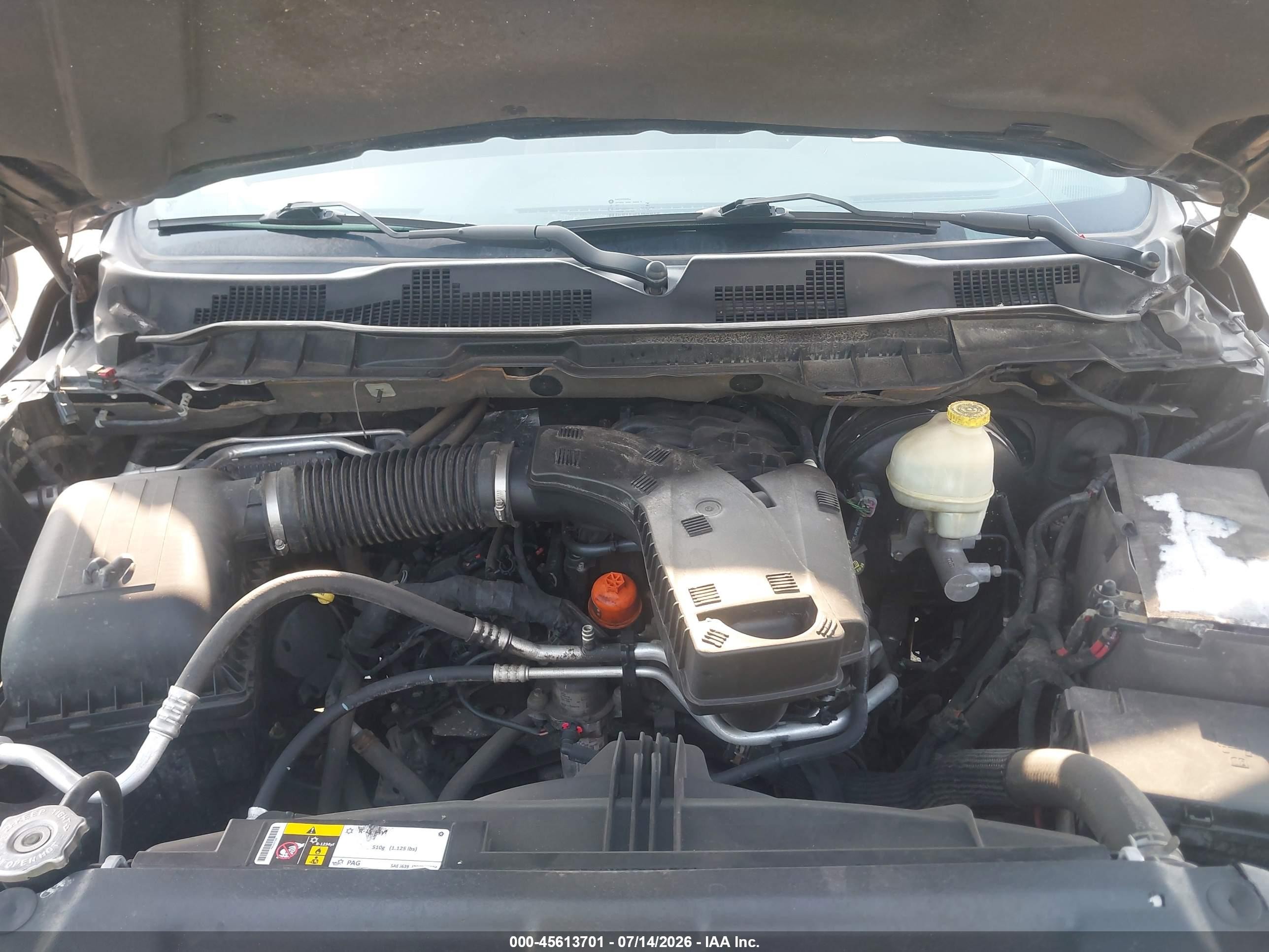 2014 Ram 1500 Big Horn Черный vin: 1C6RR7LG9ES281684