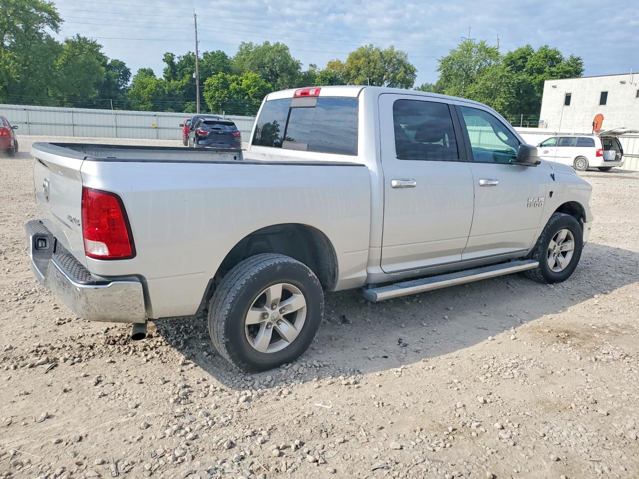 2014 Ram 1500 Slt Серебряный vin: 1C6RR7LG9ES479763