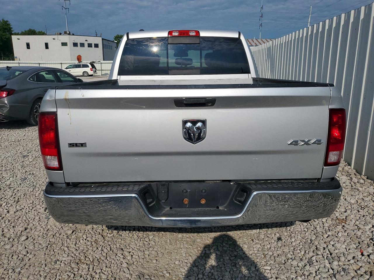 2014 Ram 1500 Slt Серебряный vin: 1C6RR7LG9ES479763