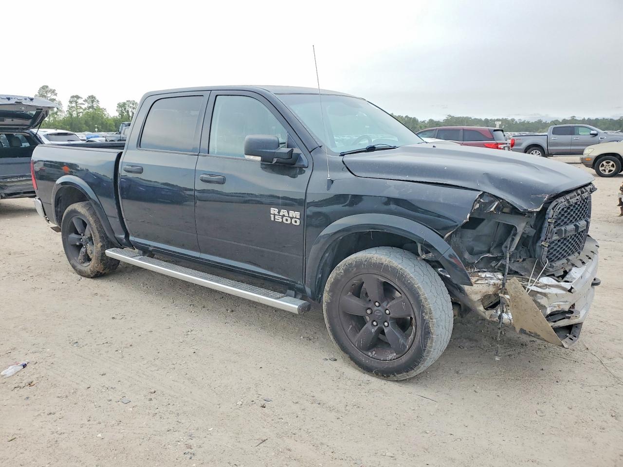 2015 Ram 1500 Slt Black vin: 1C6RR7LGXFS575287