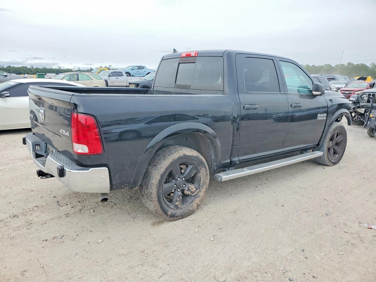 2015 Ram 1500 Slt Black vin: 1C6RR7LGXFS575287