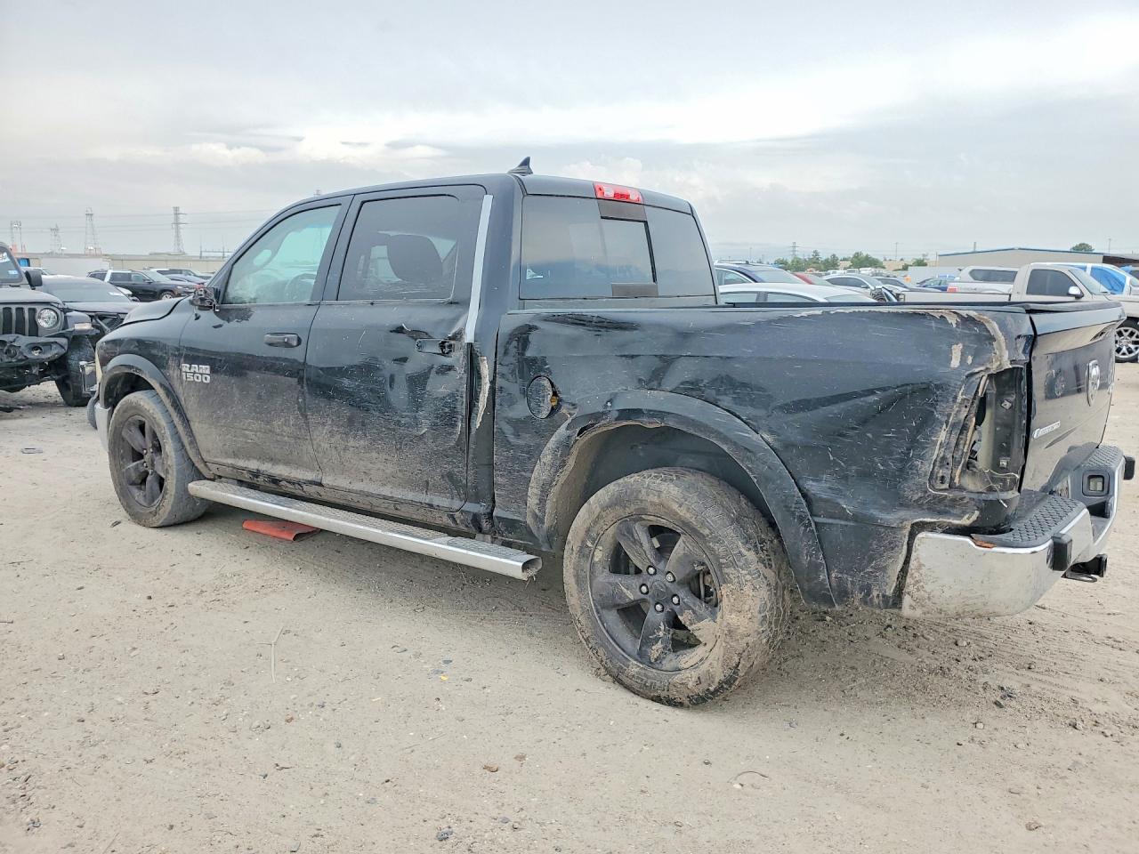 2015 Ram 1500 Slt Black vin: 1C6RR7LGXFS575287