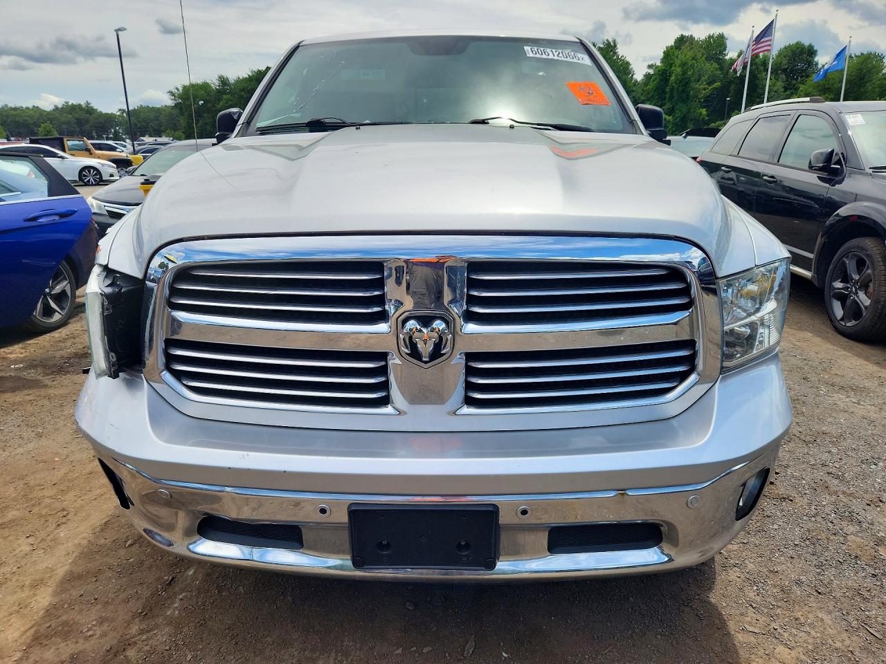 2015 Ram 1500 Slt Серебряный vin: 1C6RR7LGXFS679858