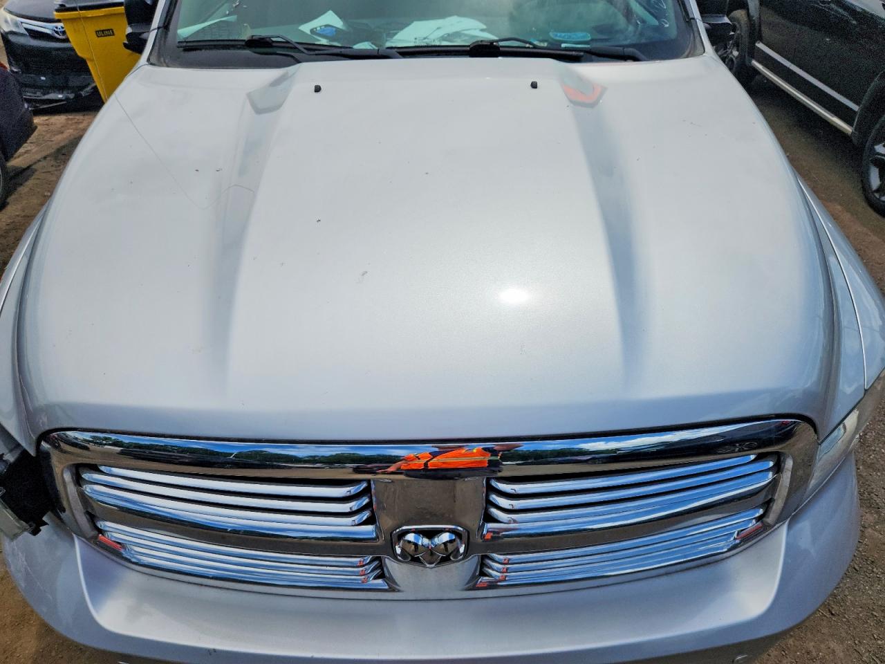 2015 Ram 1500 Slt Серебряный vin: 1C6RR7LGXFS679858