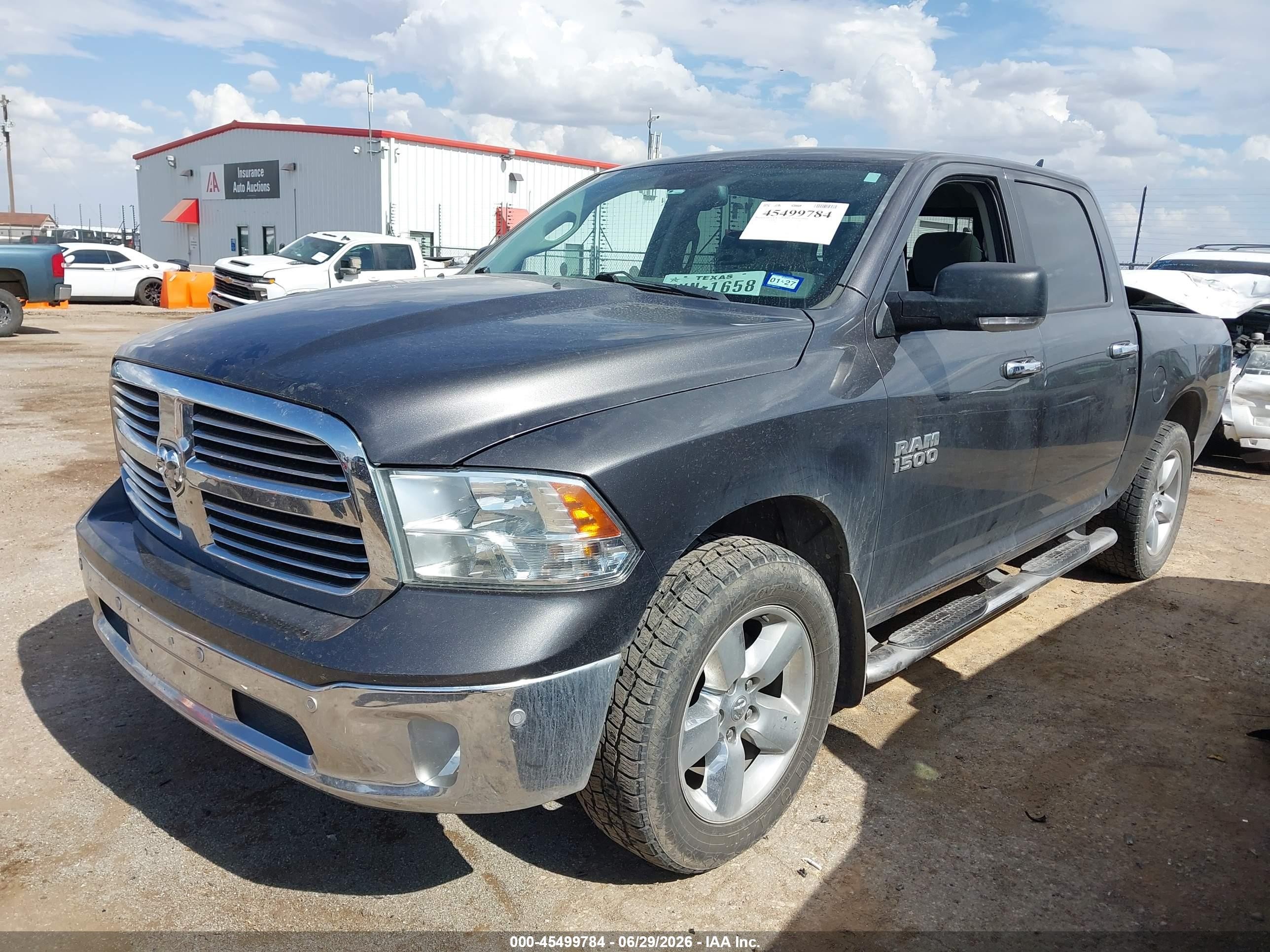 2015 Ram 1500 Big Horn Gray vin: 1C6RR7LGXFS727780