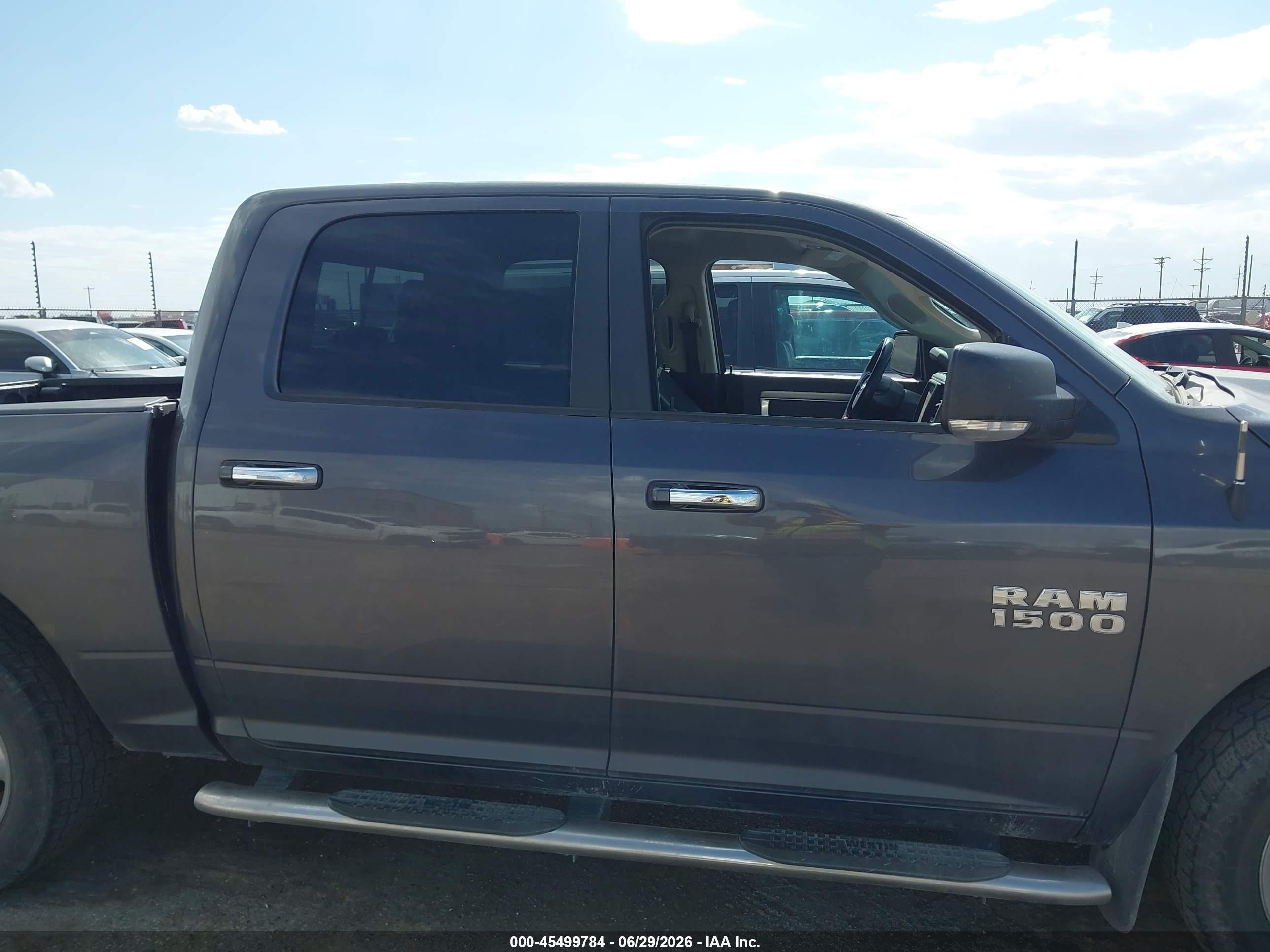 2015 Ram 1500 Big Horn Gray vin: 1C6RR7LGXFS727780