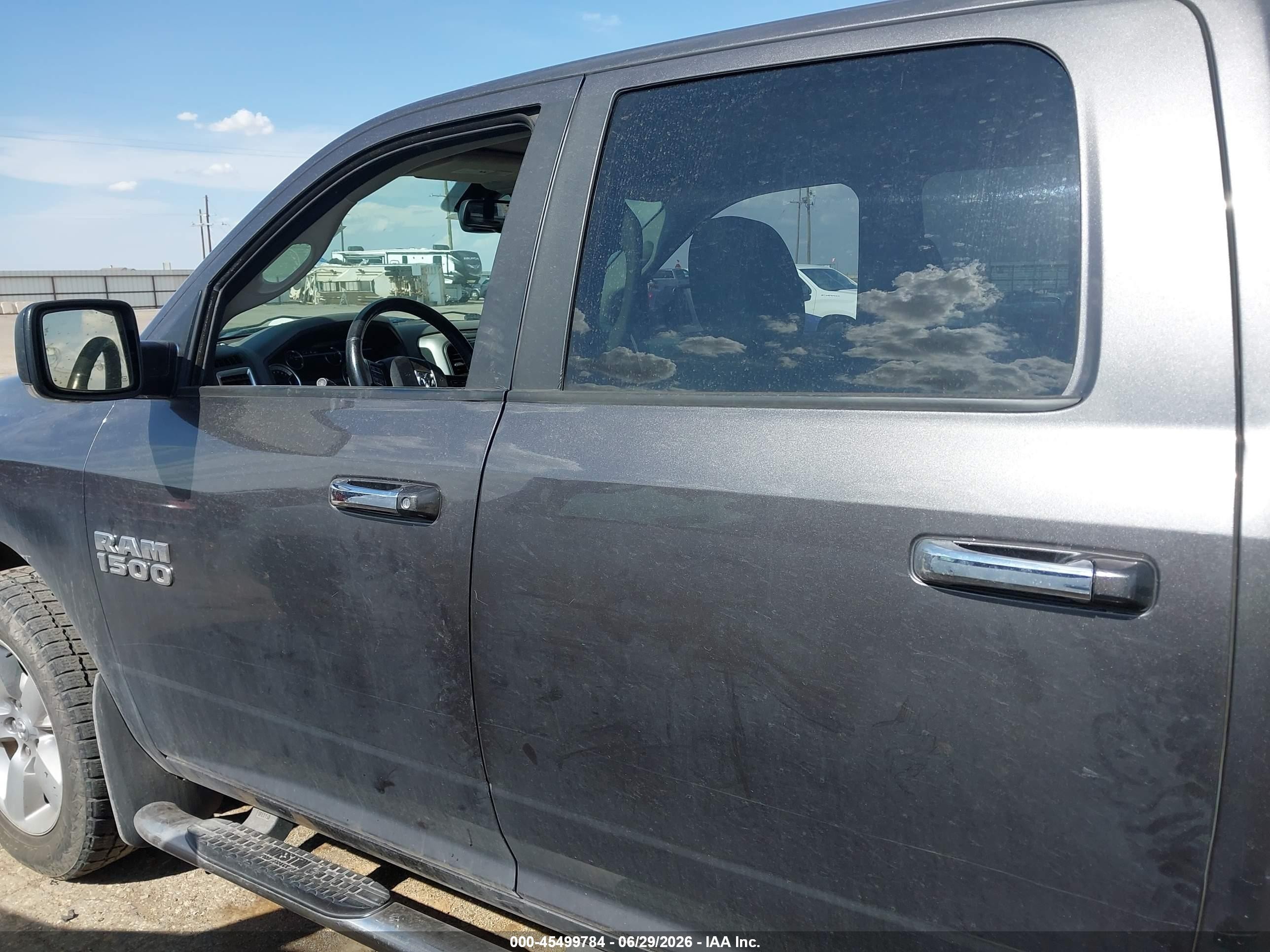 2015 Ram 1500 Big Horn Gray vin: 1C6RR7LGXFS727780