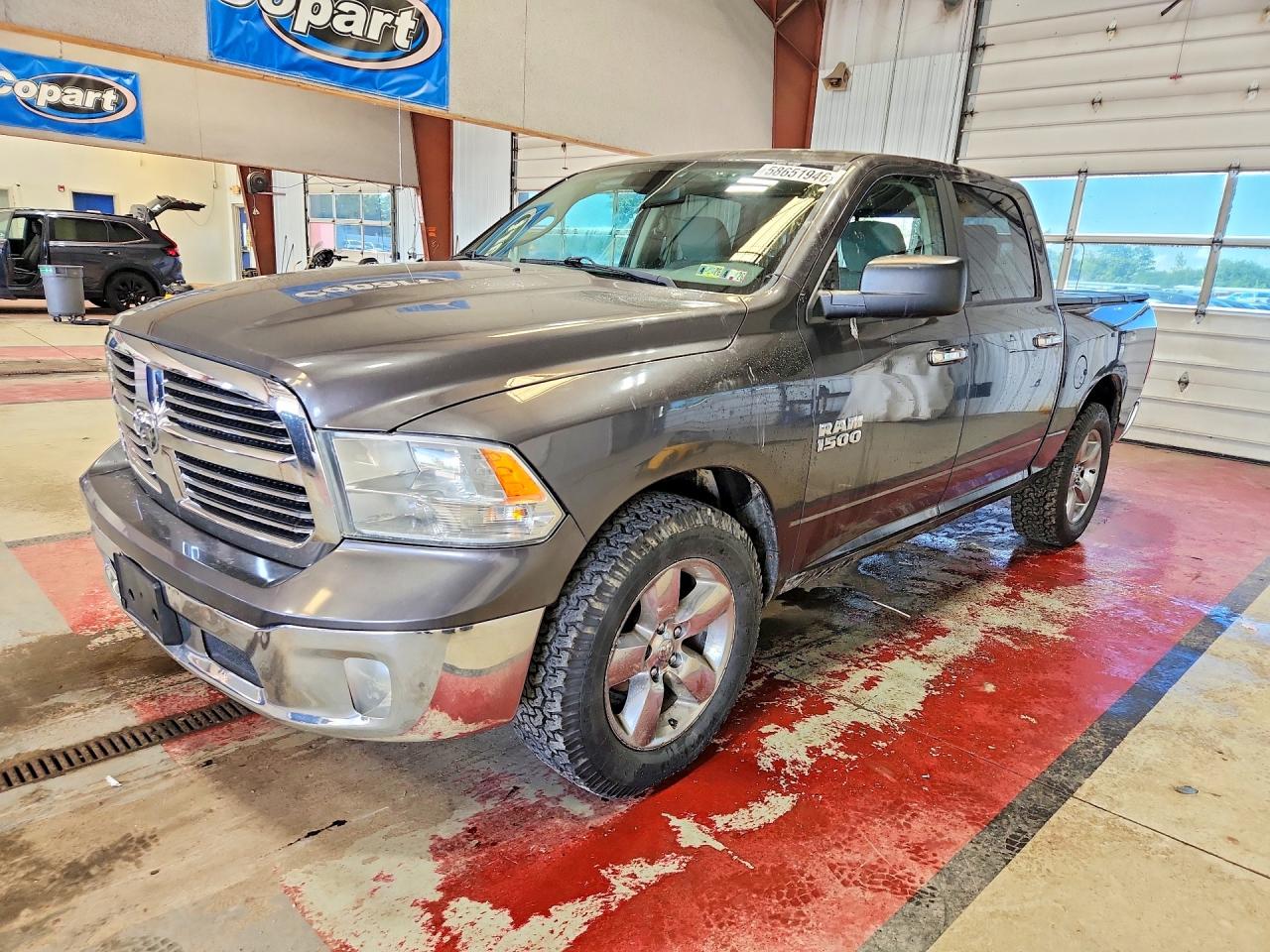 2015 Ram 1500 Slt Серый vin: 1C6RR7LGXFS732641