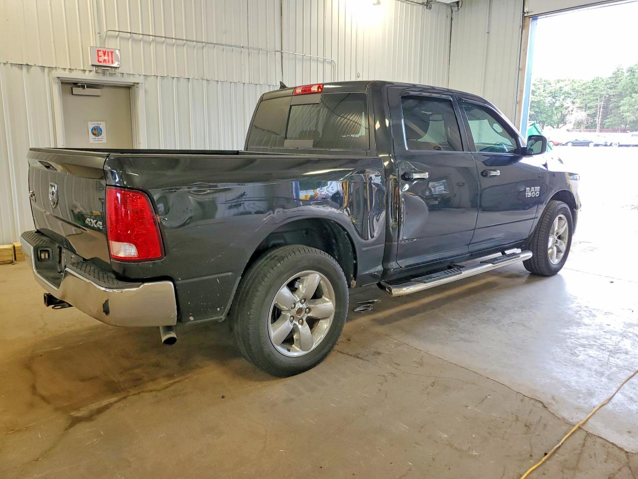 2015 Ram 1500 Slt Black vin: 1C6RR7LGXFS733322