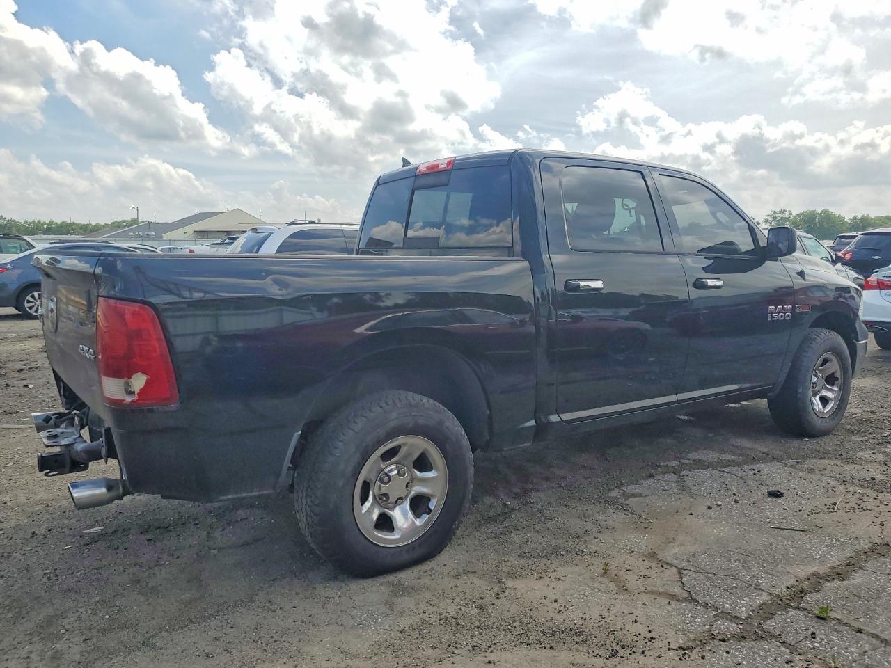 2015 Ram 1500 Slt Black vin: 1C6RR7LM0FS544927