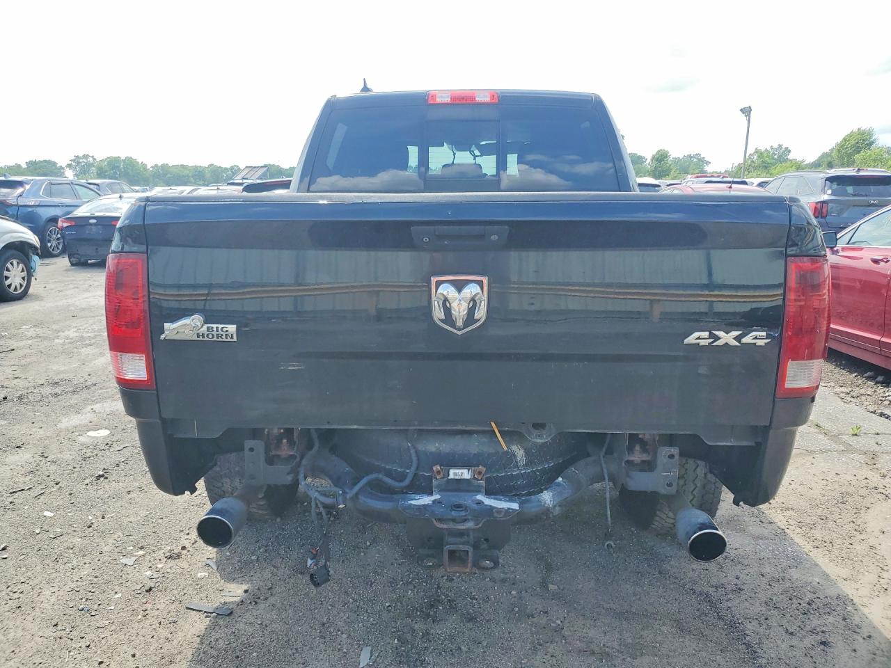 2015 Ram 1500 Slt Black vin: 1C6RR7LM0FS544927
