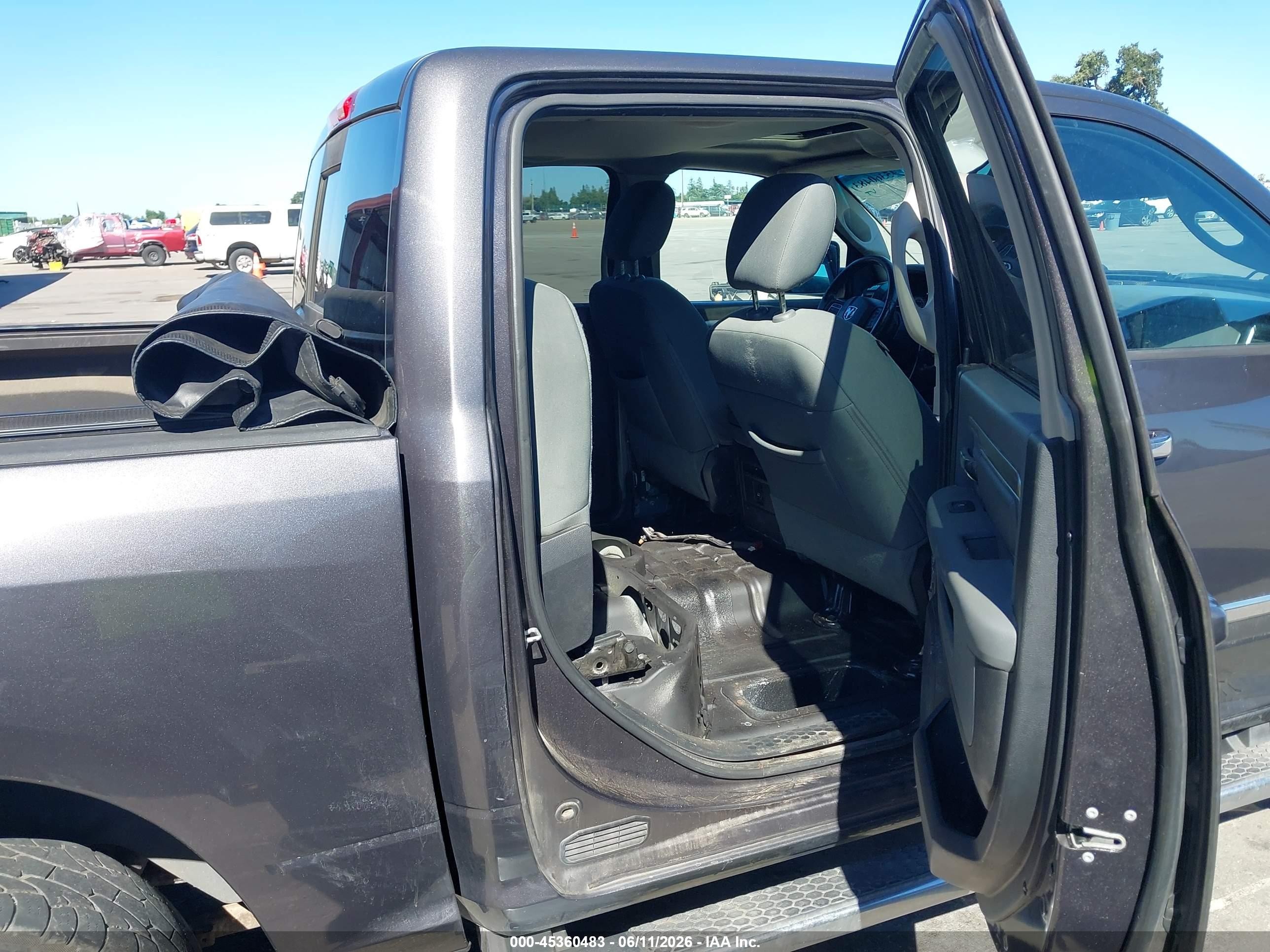 2015 Ram 1500 Slt Black vin: 1C6RR7LM2FS606800