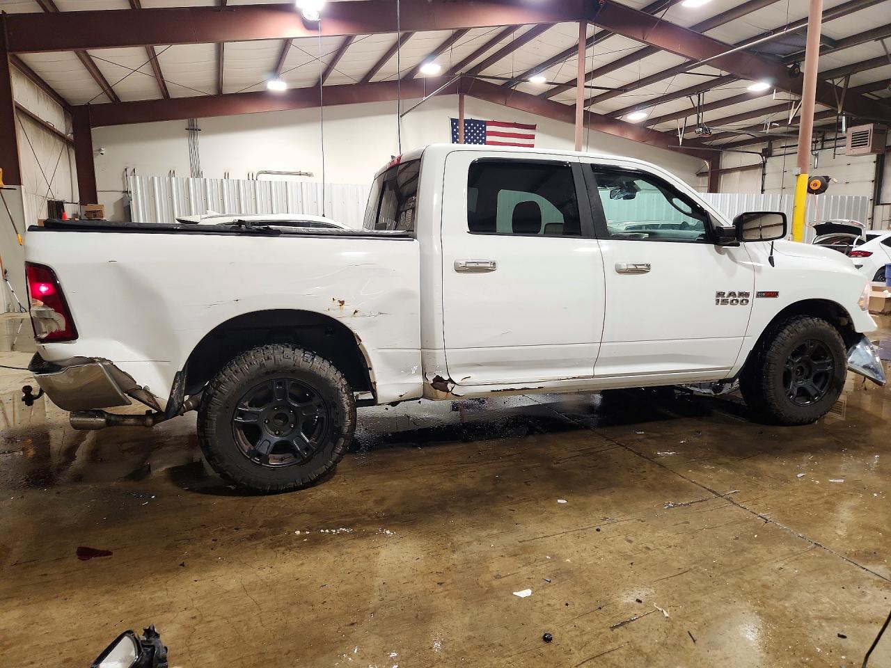 2015 Ram 1500 Slt White vin: 1C6RR7LM2FS610491