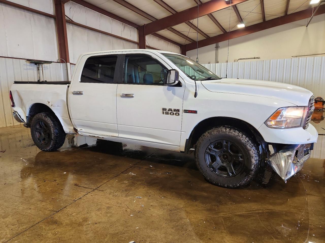 2015 Ram 1500 Slt White vin: 1C6RR7LM2FS610491