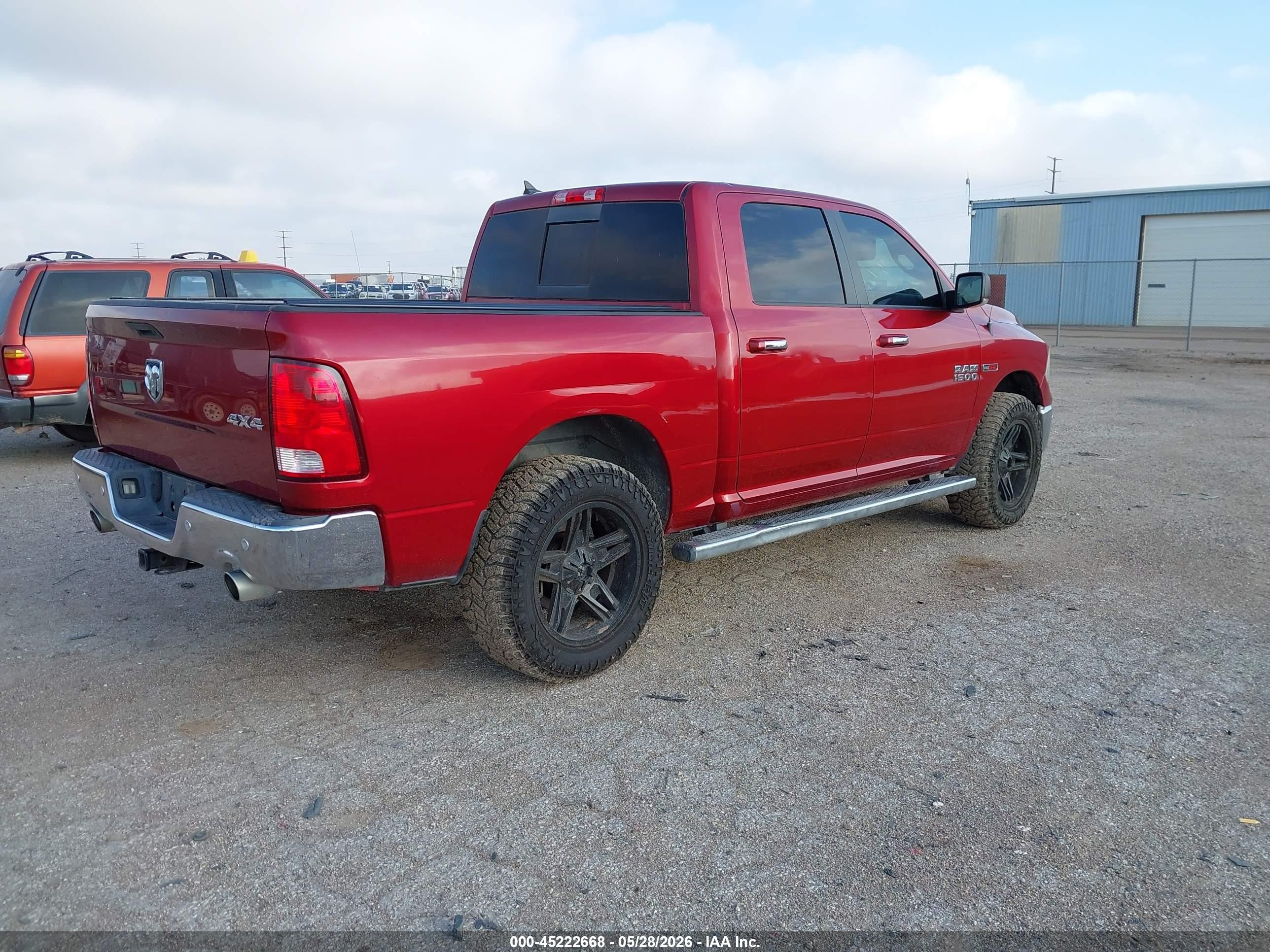 2015 Ram 1500 Lone Star Maroon vin: 1C6RR7LM2FS672456