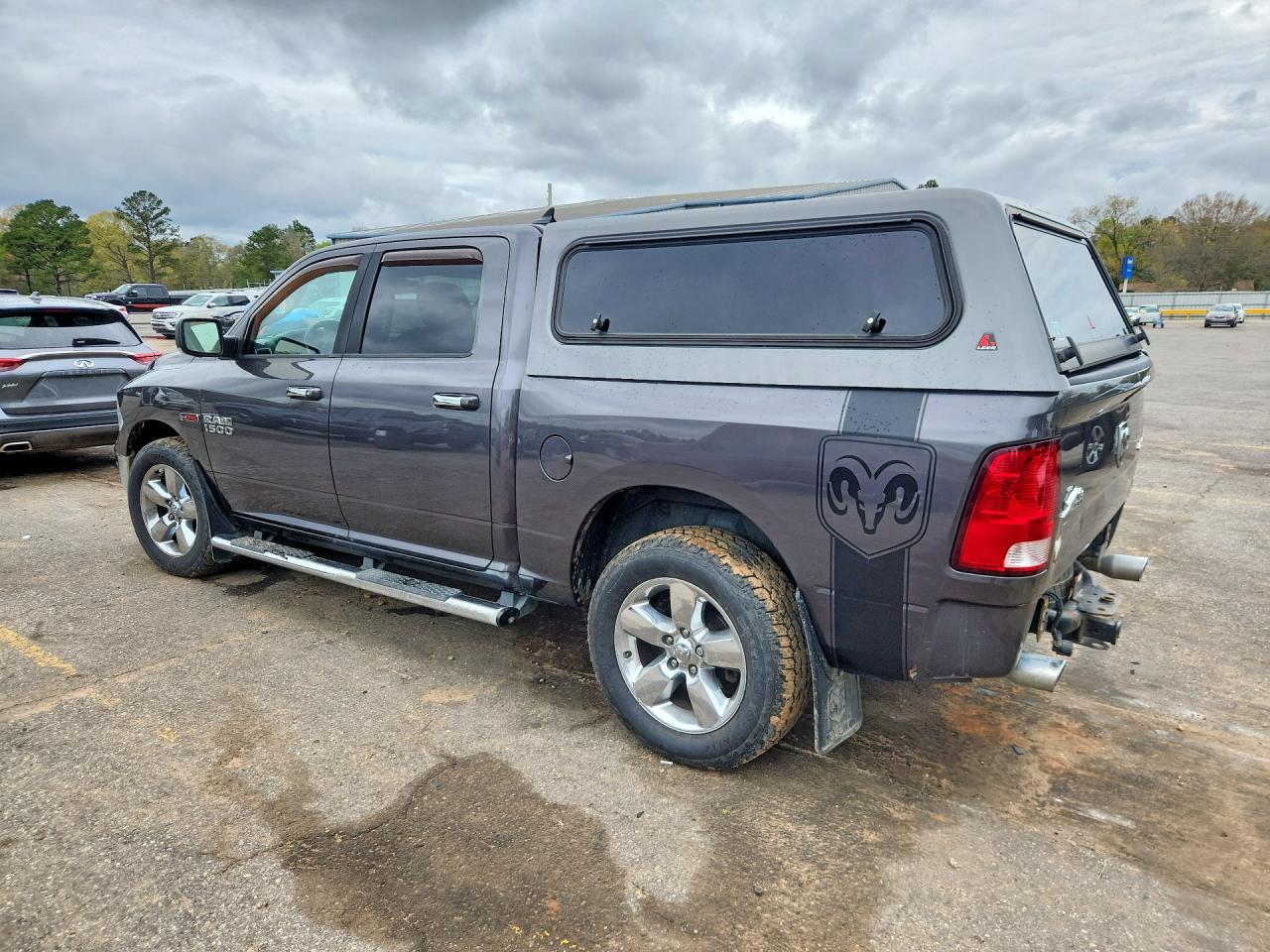 2014 Ram 1500 Slt Charcoal vin: 1C6RR7LM4ES385053