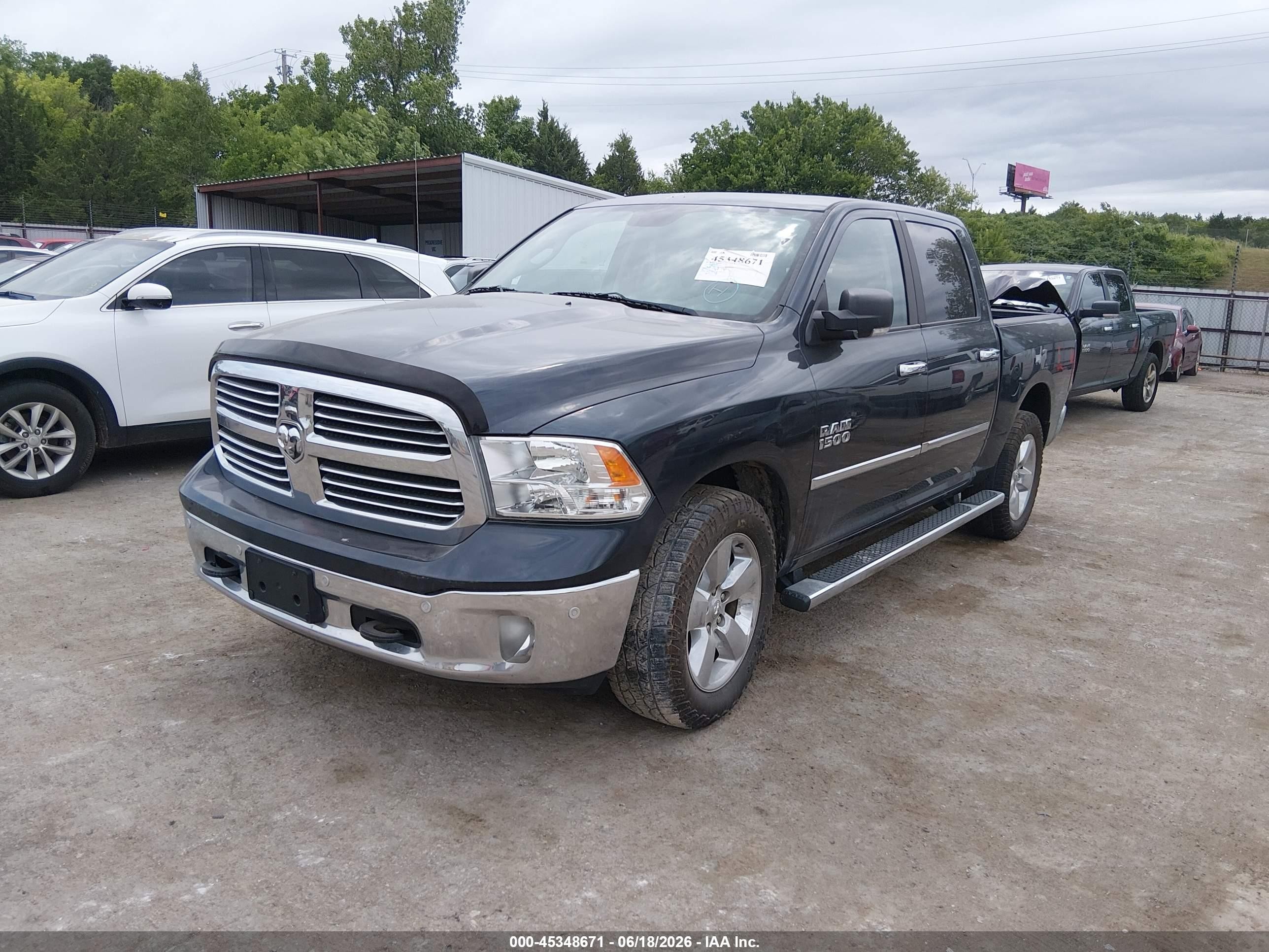2014 Ram 1500 Big Horn Gray vin: 1C6RR7LM4ES476016