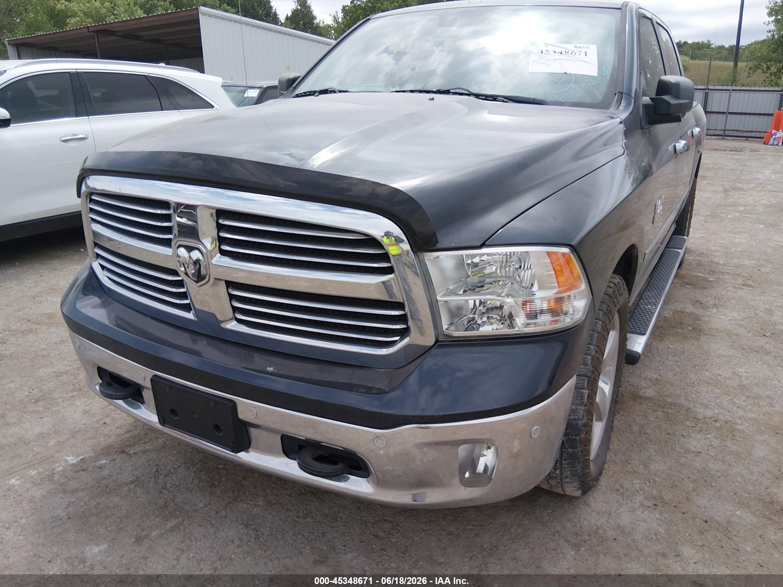 2014 Ram 1500 Big Horn Gray vin: 1C6RR7LM4ES476016
