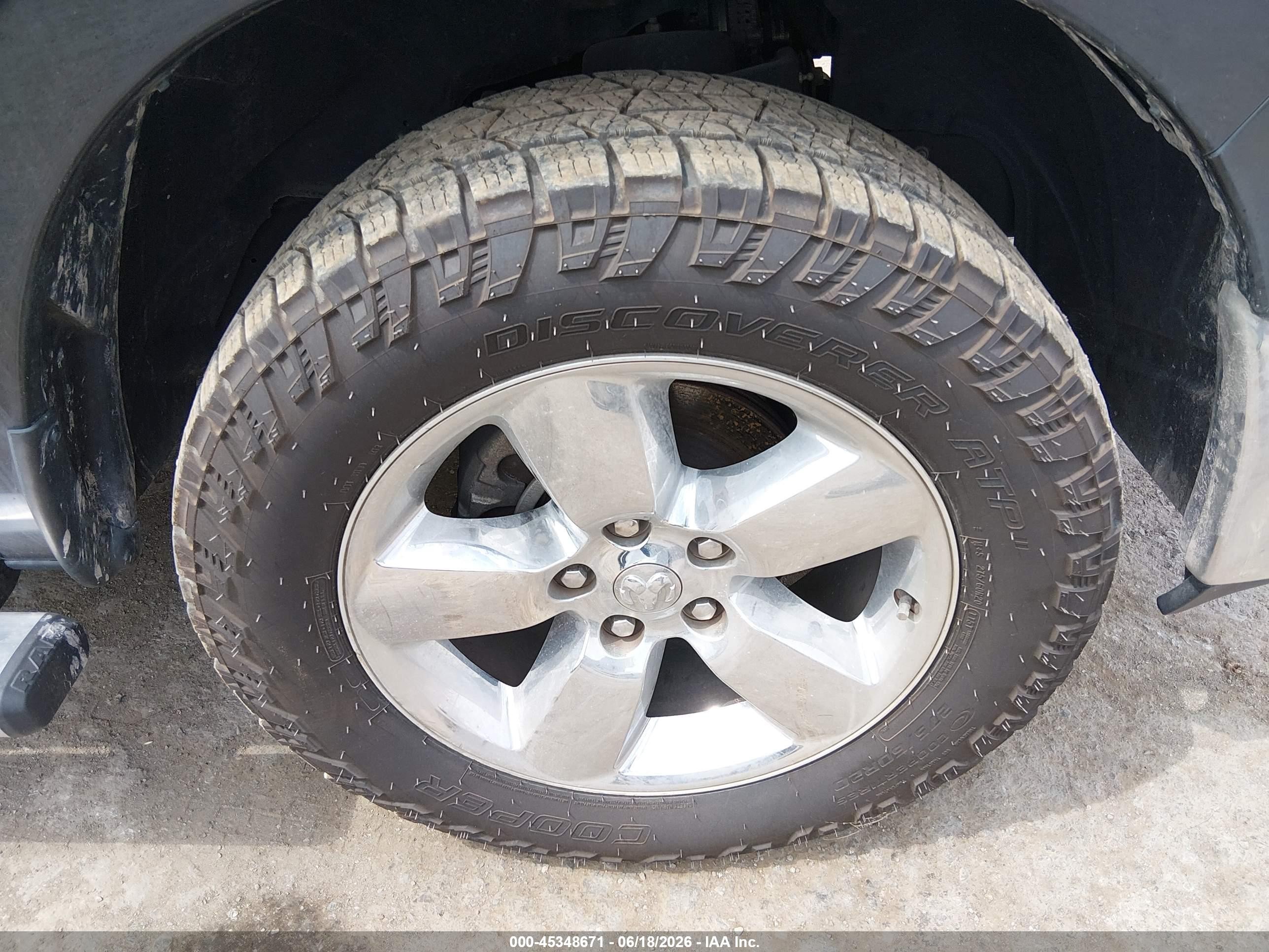 2014 Ram 1500 Big Horn Gray vin: 1C6RR7LM4ES476016