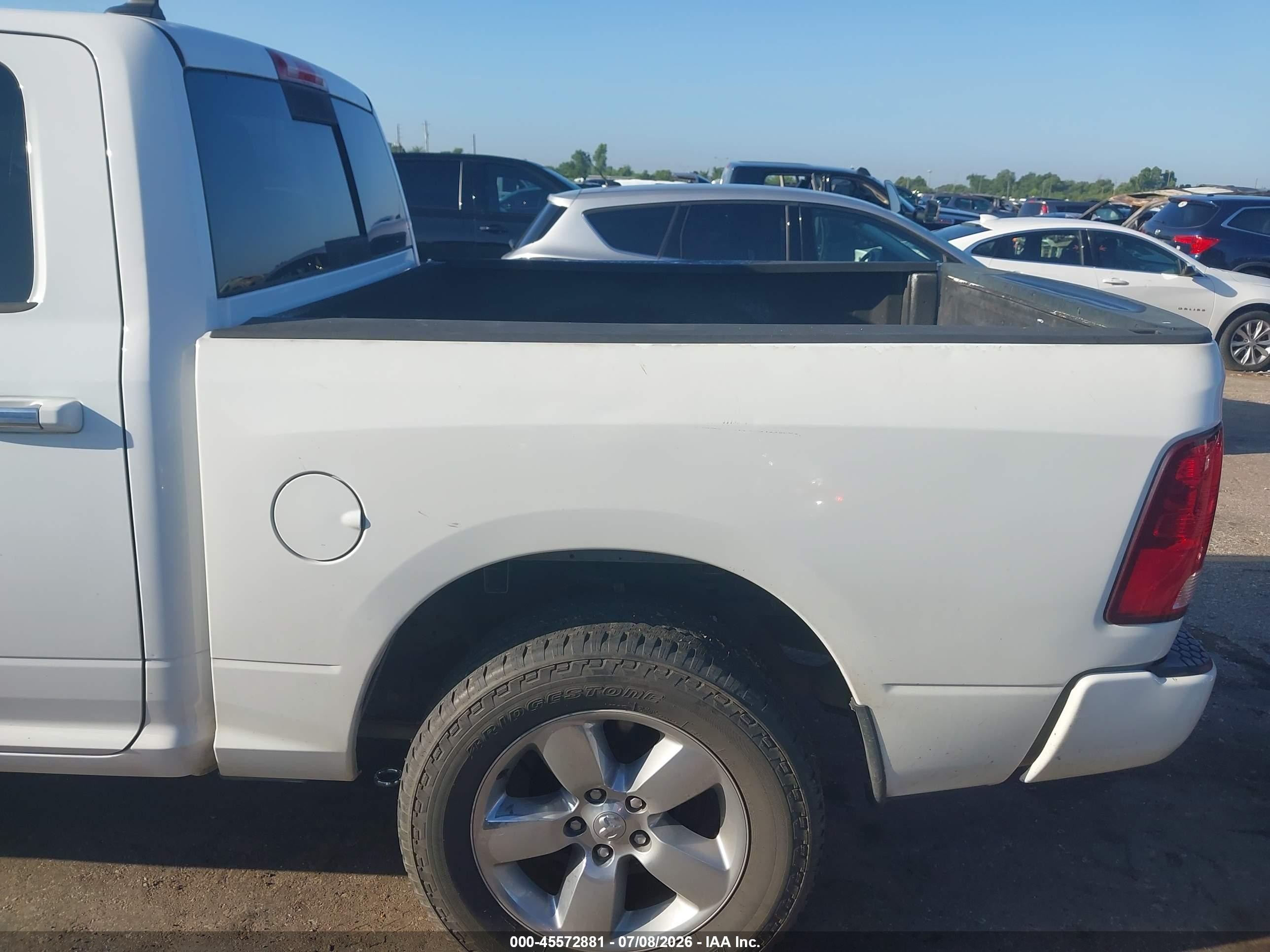 2015 Ram 1500 Lone Star White vin: 1C6RR7LM4FS508688