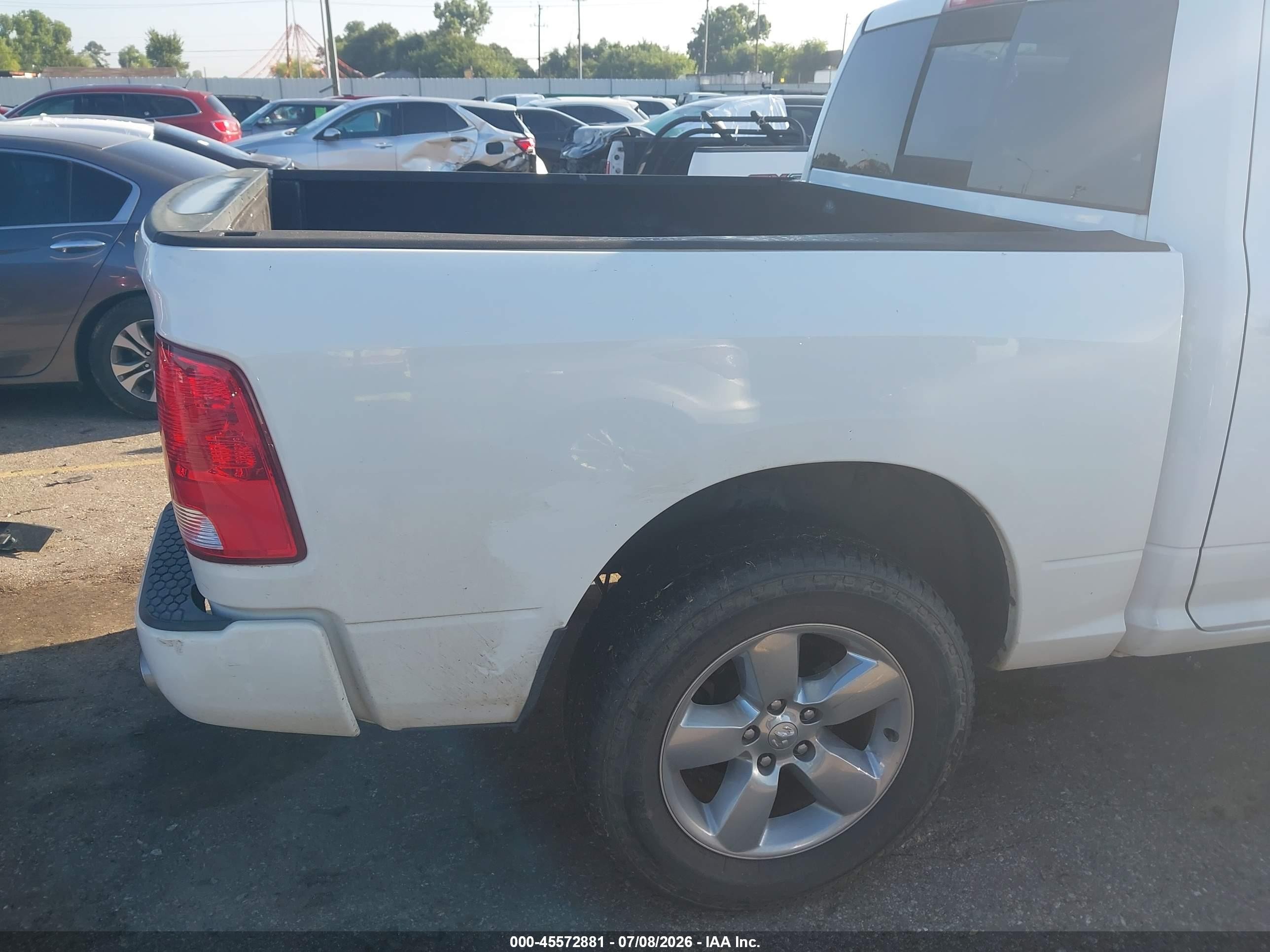 2015 Ram 1500 Lone Star White vin: 1C6RR7LM4FS508688