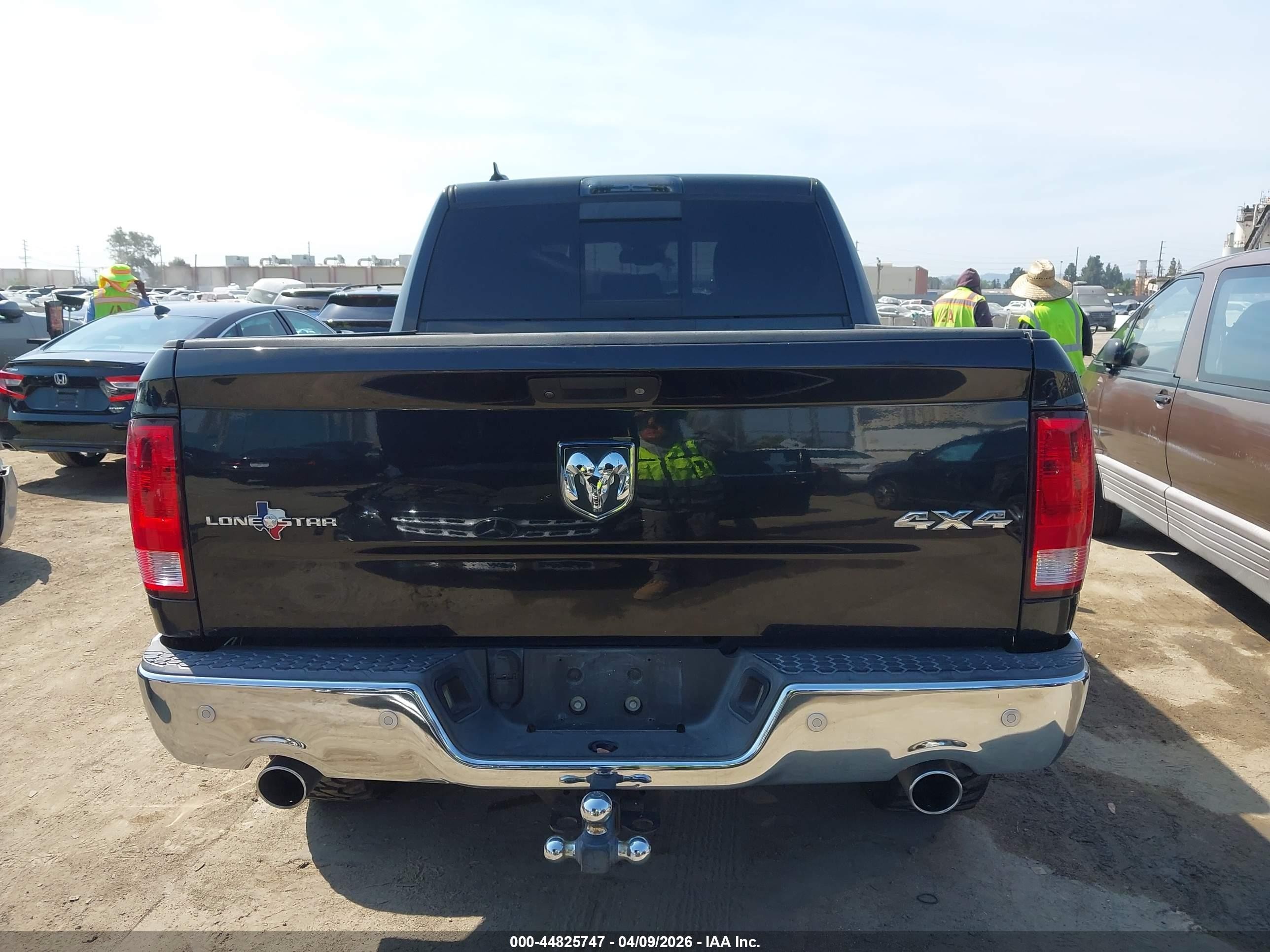 2015 Ram 1500 Lone Star Black vin: 1C6RR7LM4FS738179