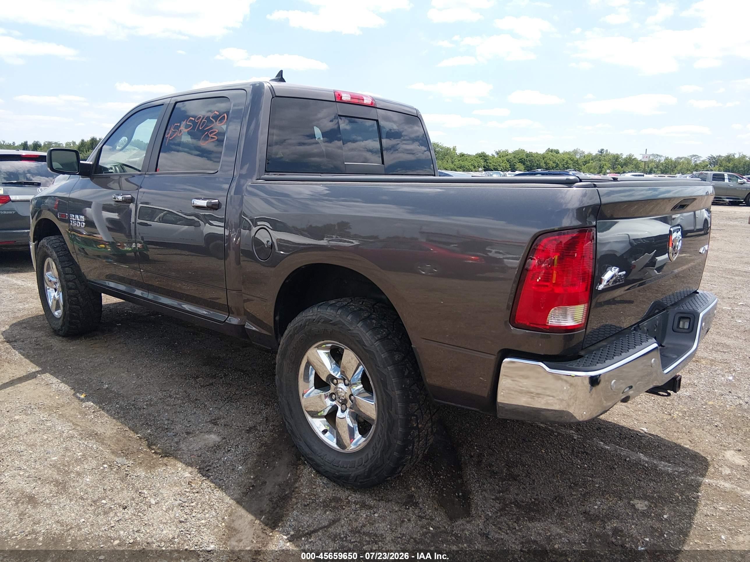 2015 Ram 1500 Big Horn Gray vin: 1C6RR7LM5FS508487