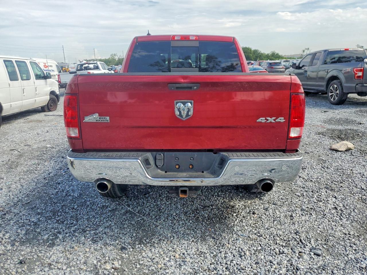 2015 Ram 1500 Slt Burgundy vin: 1C6RR7LM5FS610694